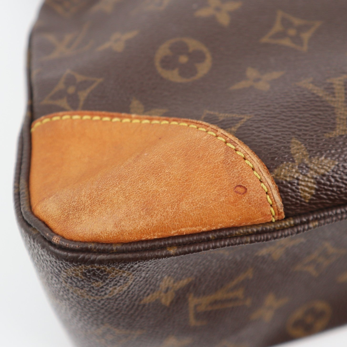 Louis Vuitton Monogram Canvas Boulogne 35 Shoulder Bag C1596 | Pre-Owned Good Brown Monogram Canvas