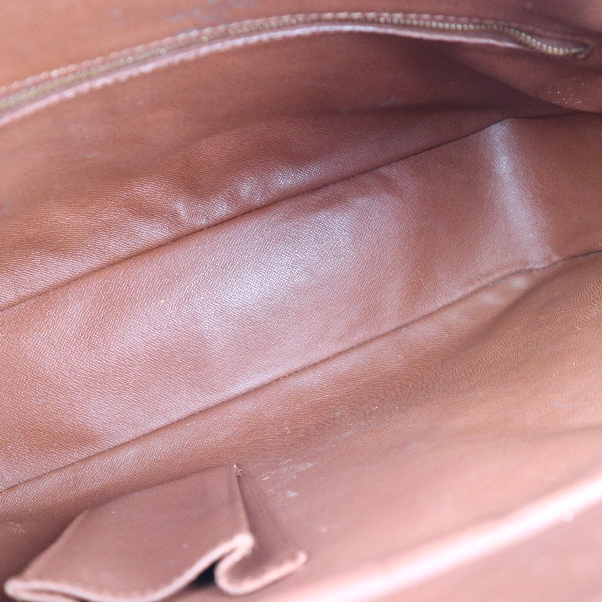 Louis Vuitton Monogram Canvas Boulogne 35 Shoulder Bag C1596 | Pre-Owned Good Brown Monogram Canvas