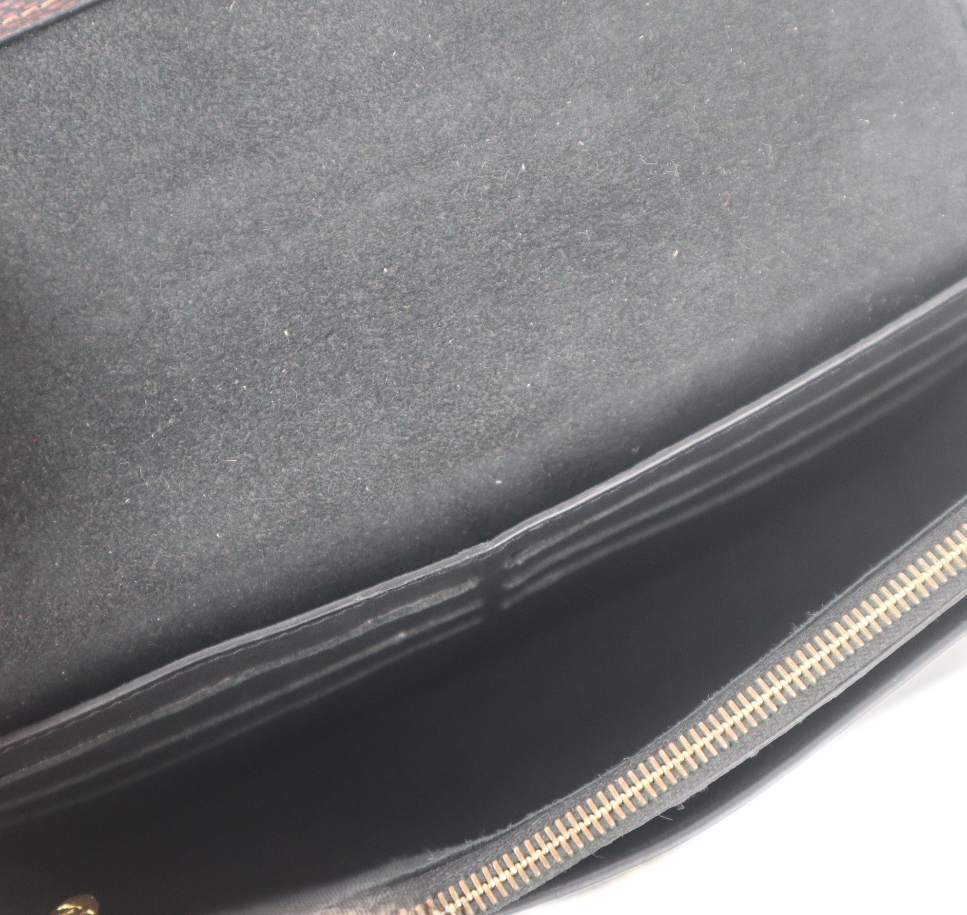 C1051 Louis Vuitton  Vavin Chain Wallet NM Damier with Leather crossbody bag-Pre Owned