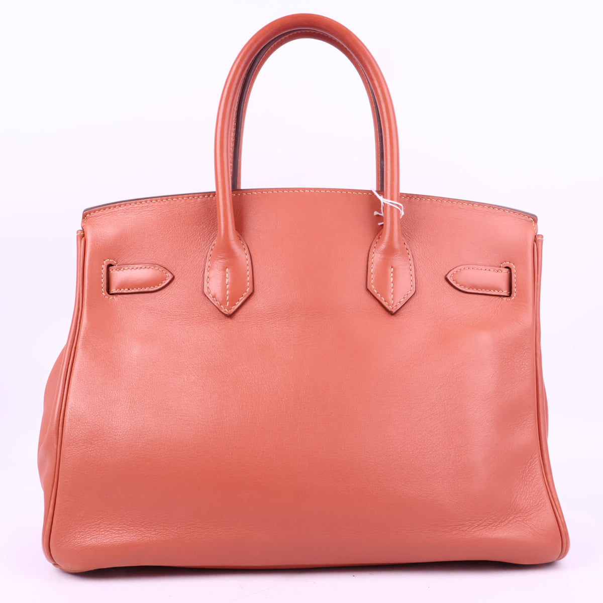 J3206 Hermes Top Handle Bag Birkin 30 | Pre-Owned Like New Lobster Pink Swift leather