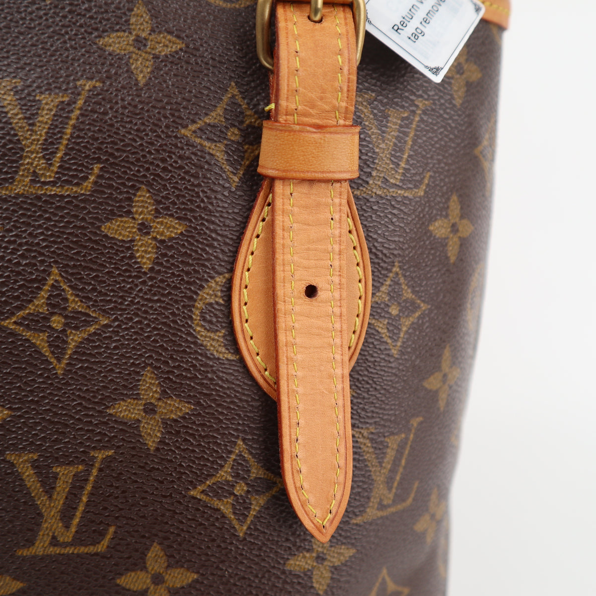 Louis Vuitton Monogram Canvas Petit Bucket Shoulder Bag C1598R | Pre-Owned Very Good Brown Monogram Canvas