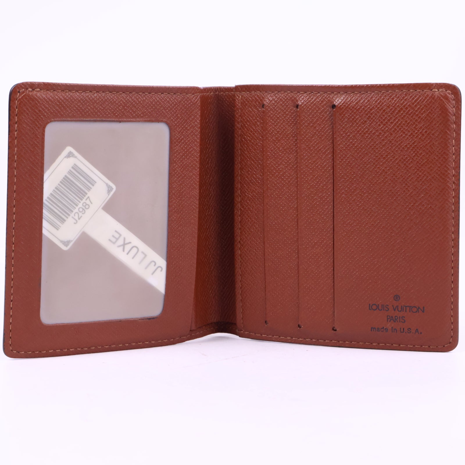 J2987 Louis Vuitton Wallet Fold Over Wallet | Pre-Owned