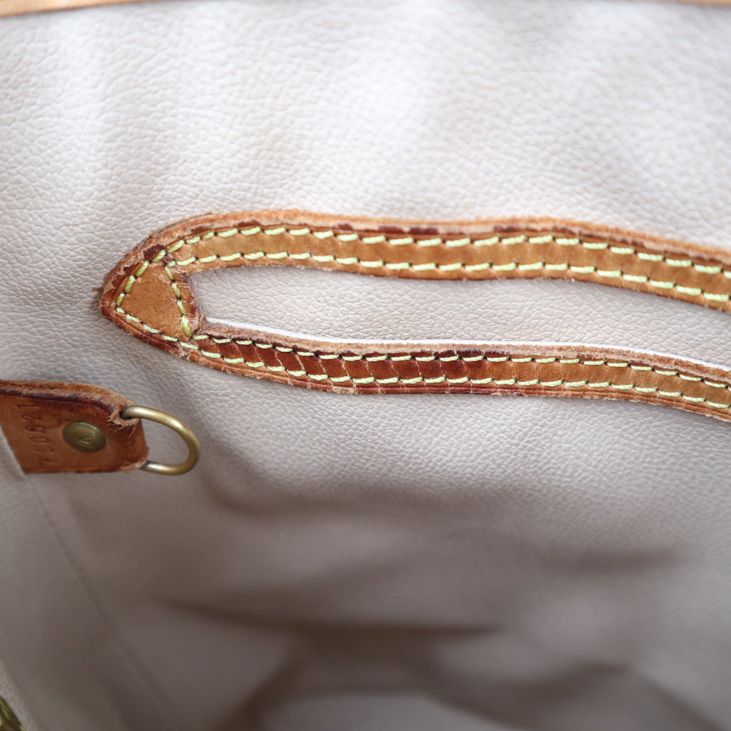 Louis Vuitton Monogram Canvas Petit Bucket Shoulder Bag C1598R | Pre-Owned Very Good Brown Monogram Canvas