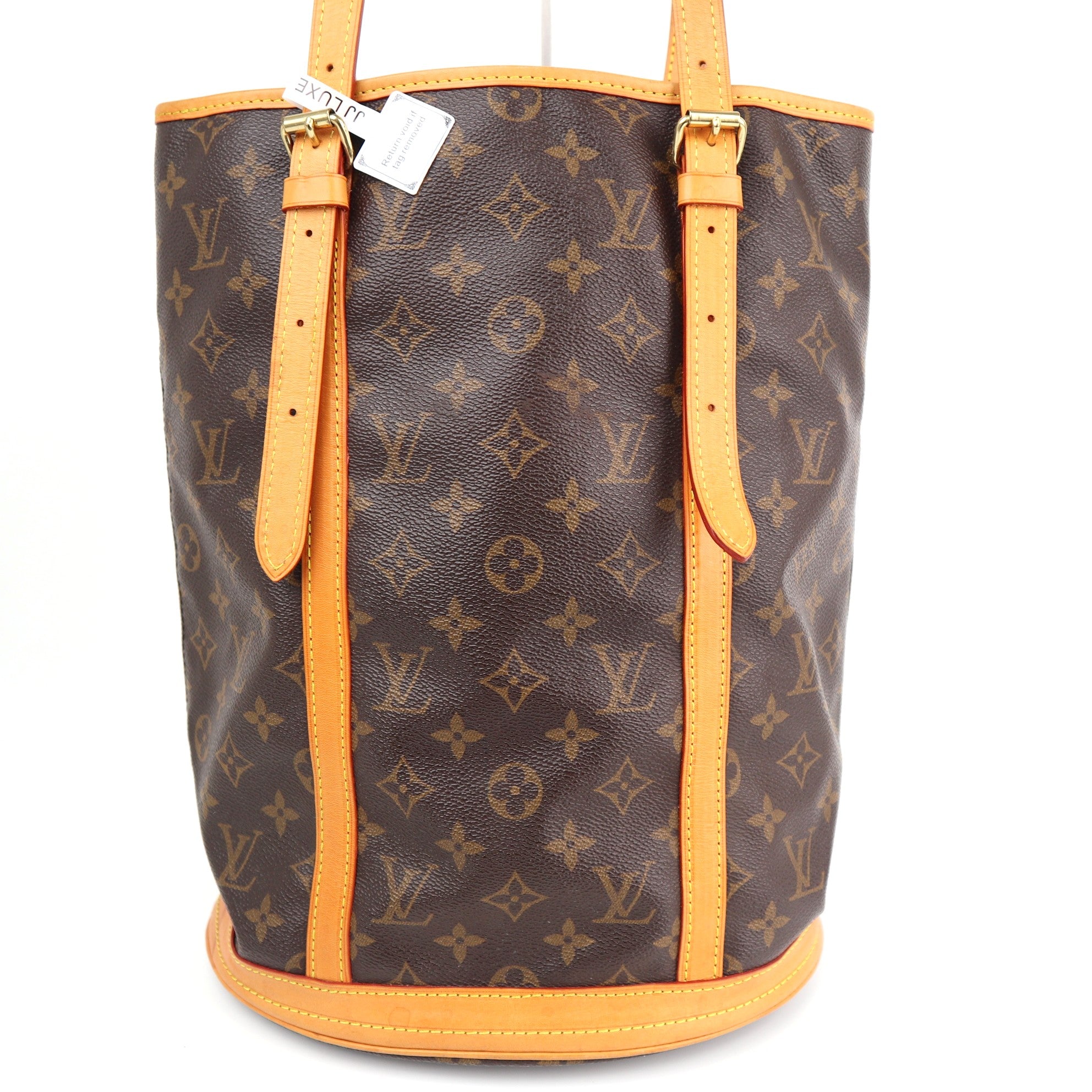 Louis Vuitton Monogram Canvas Bucket GM Shoulder Bag C1599R | Pre-Owned Very Good Brown Monogram Canvas