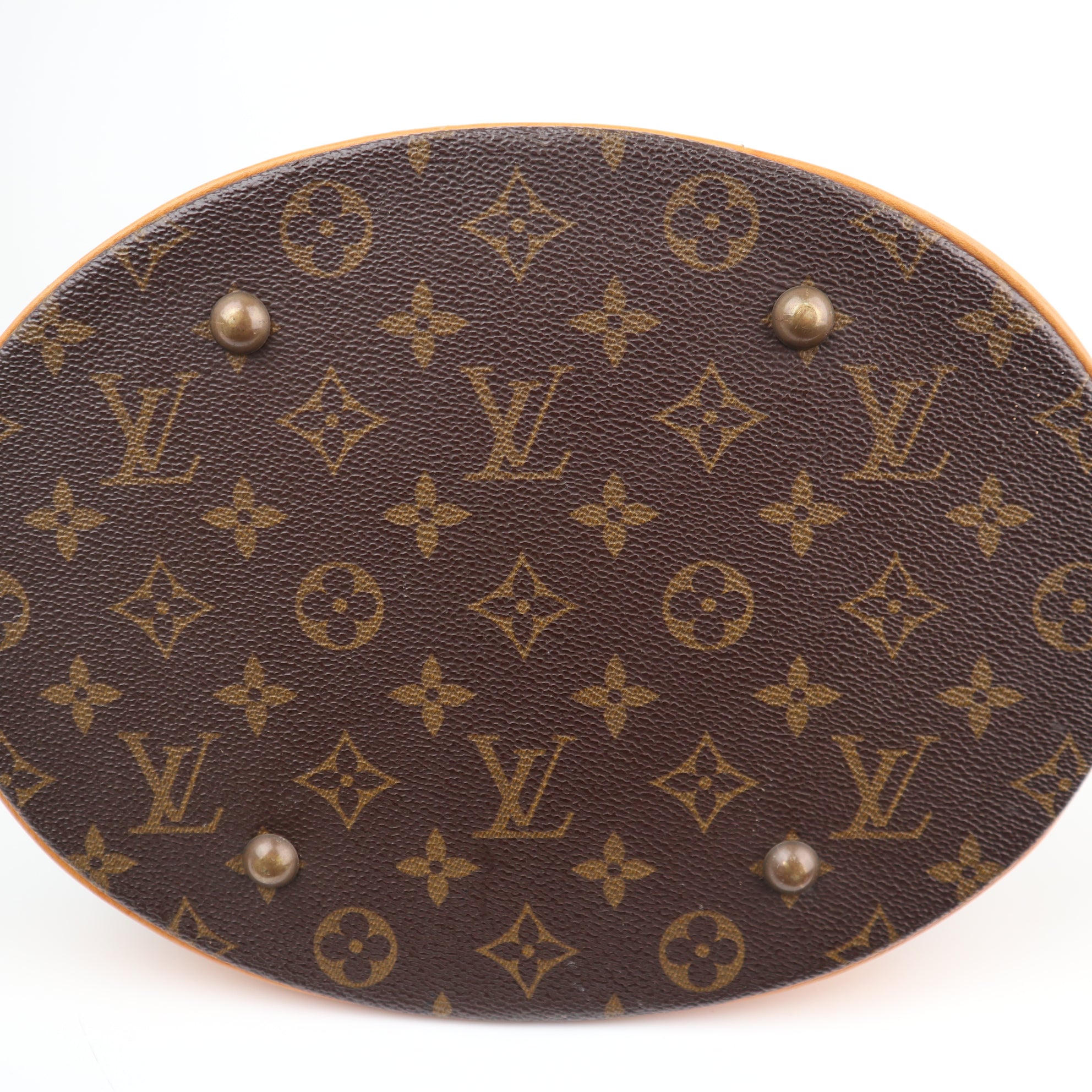 Louis Vuitton Monogram Canvas Bucket GM Shoulder Bag C1599R | Pre-Owned Very Good Brown Monogram Canvas