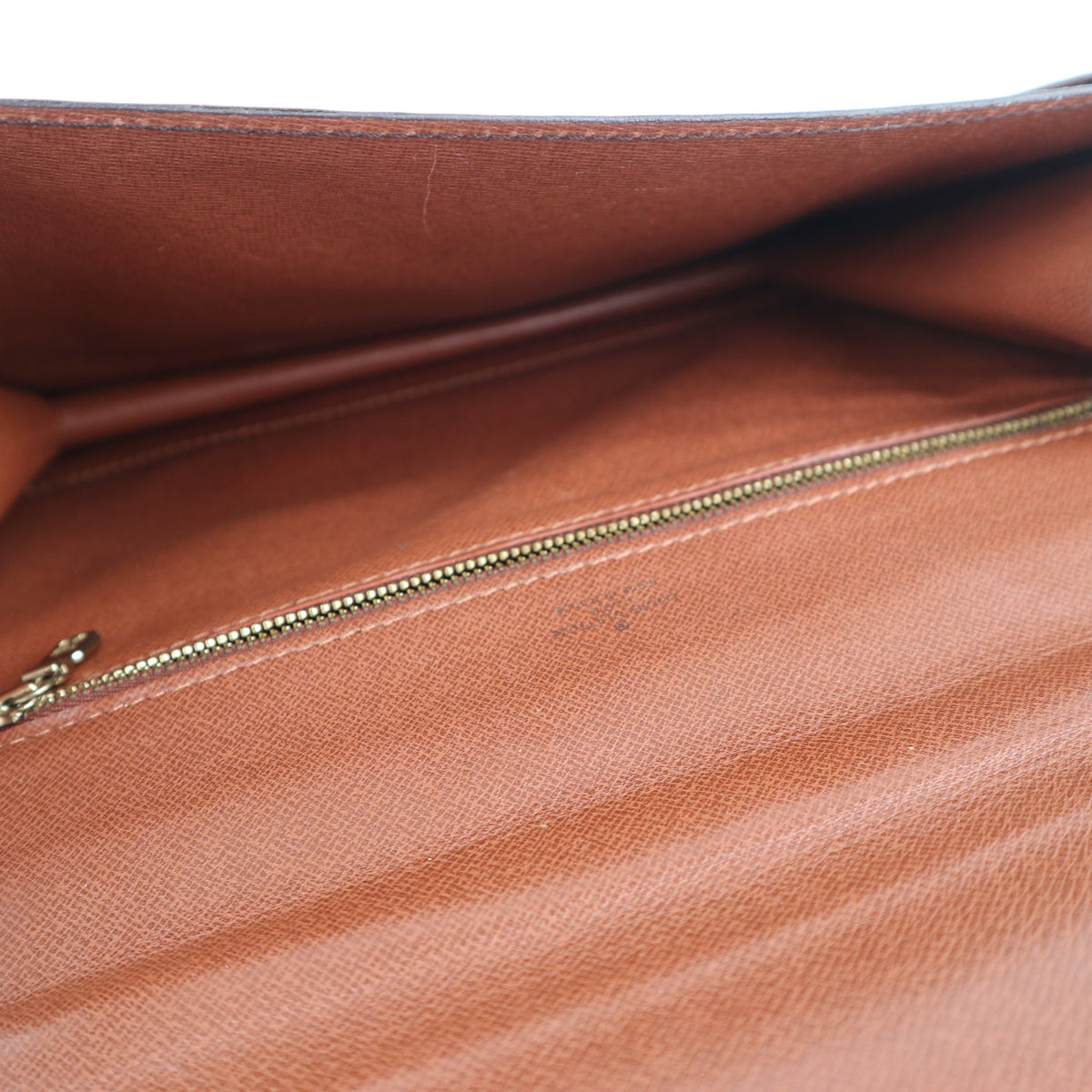 C2465 Louis Vuitton Top Handle Bag Monogram Canvas Monceau | Pre-Owned Very Good Brown Monogram Canvas