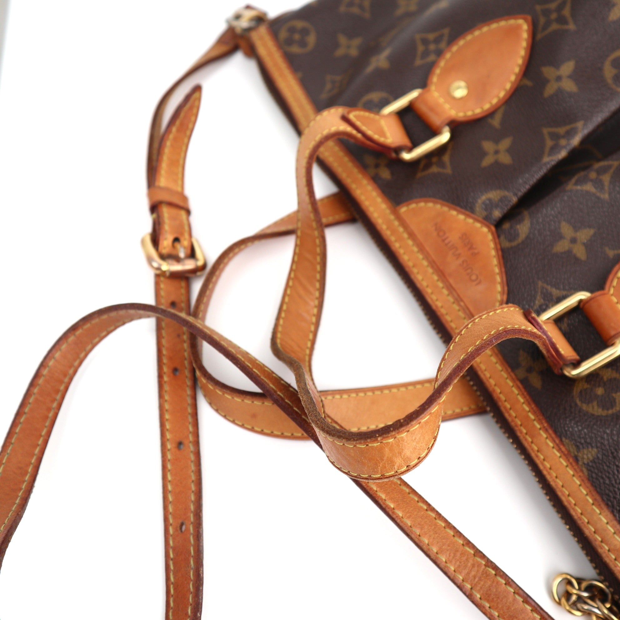 Louis Vuitton Monogram Canvas Palermo PM Shoulder Bag C1602 | Pre-Owned Very Good Brown Monogram Canvas