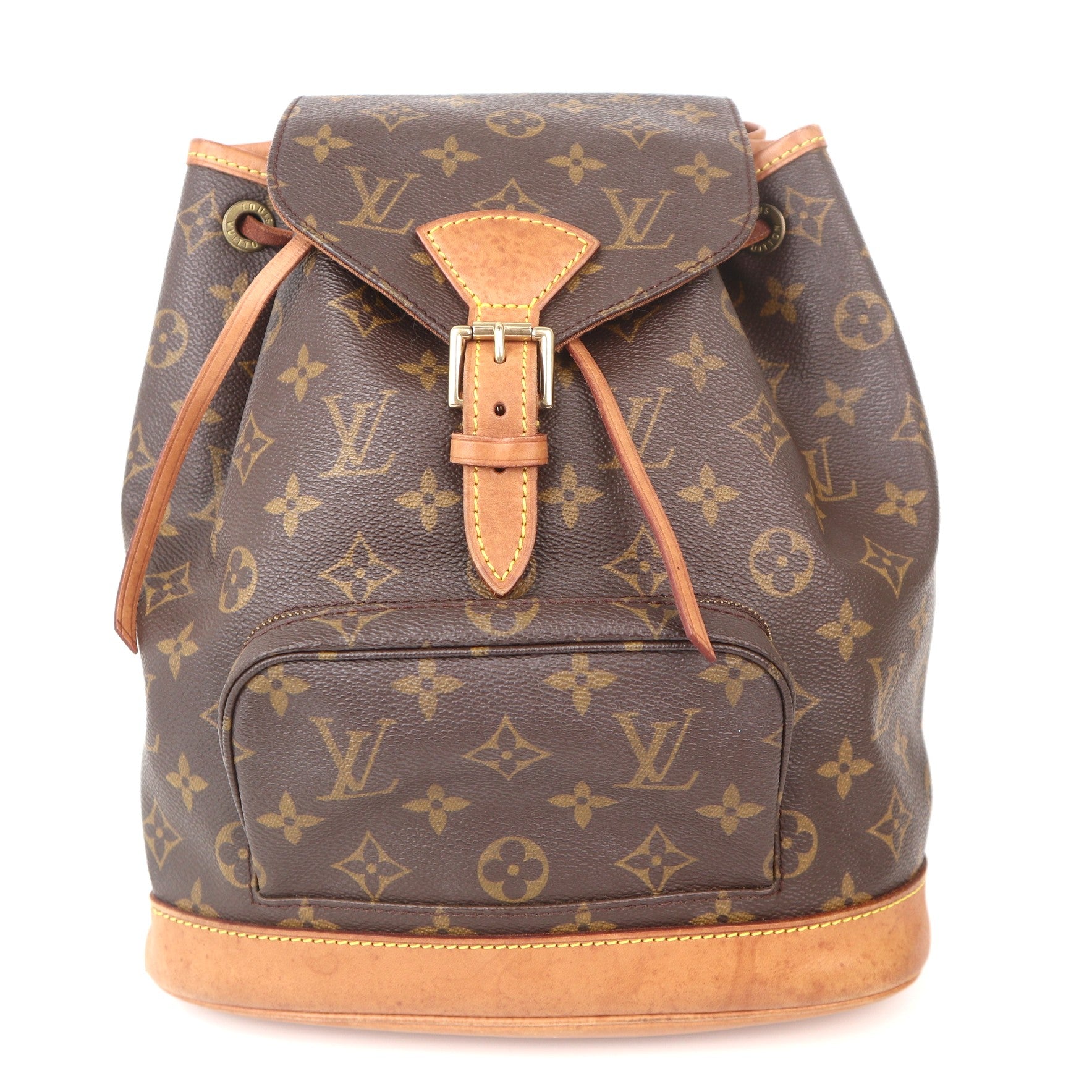 C1054 LOUIS VUITTON Vintage Monogram Montsouris MM Backpack-Pre Owned