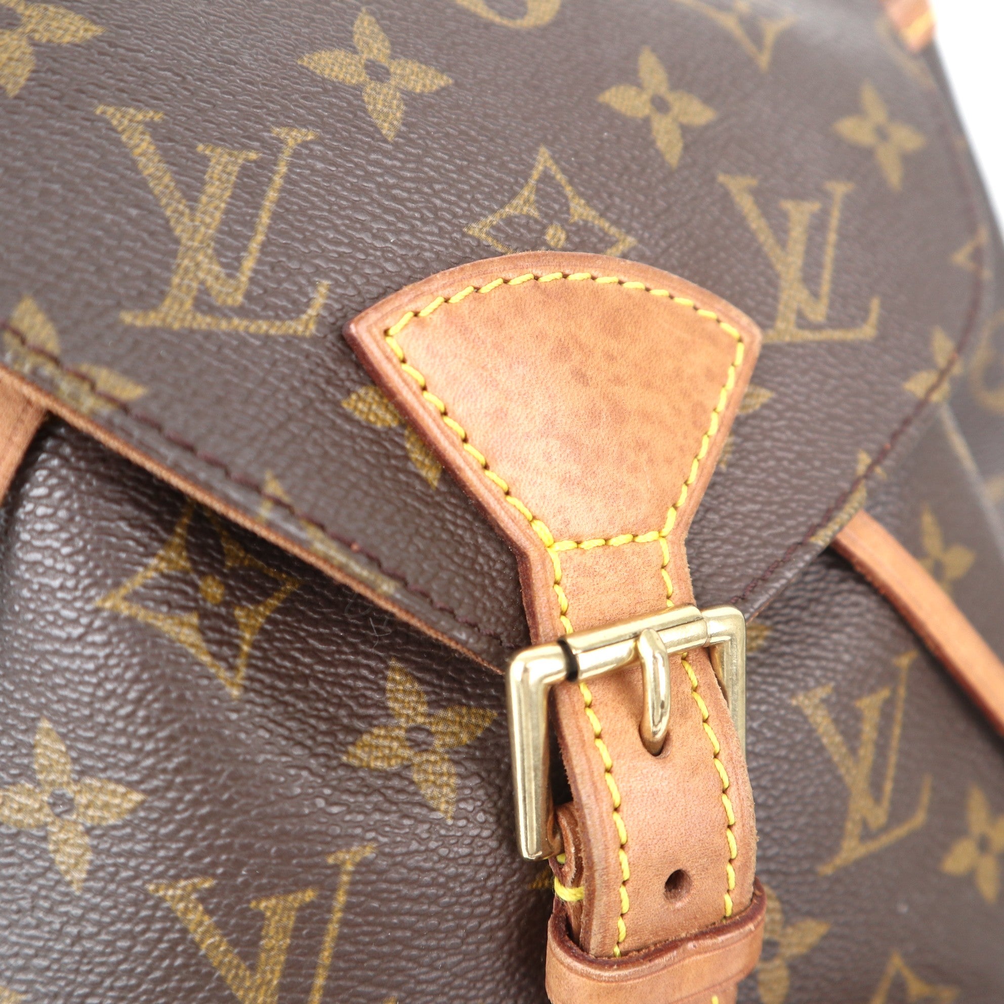 C1054 LOUIS VUITTON Vintage Monogram Montsouris MM Backpack-Pre Owned