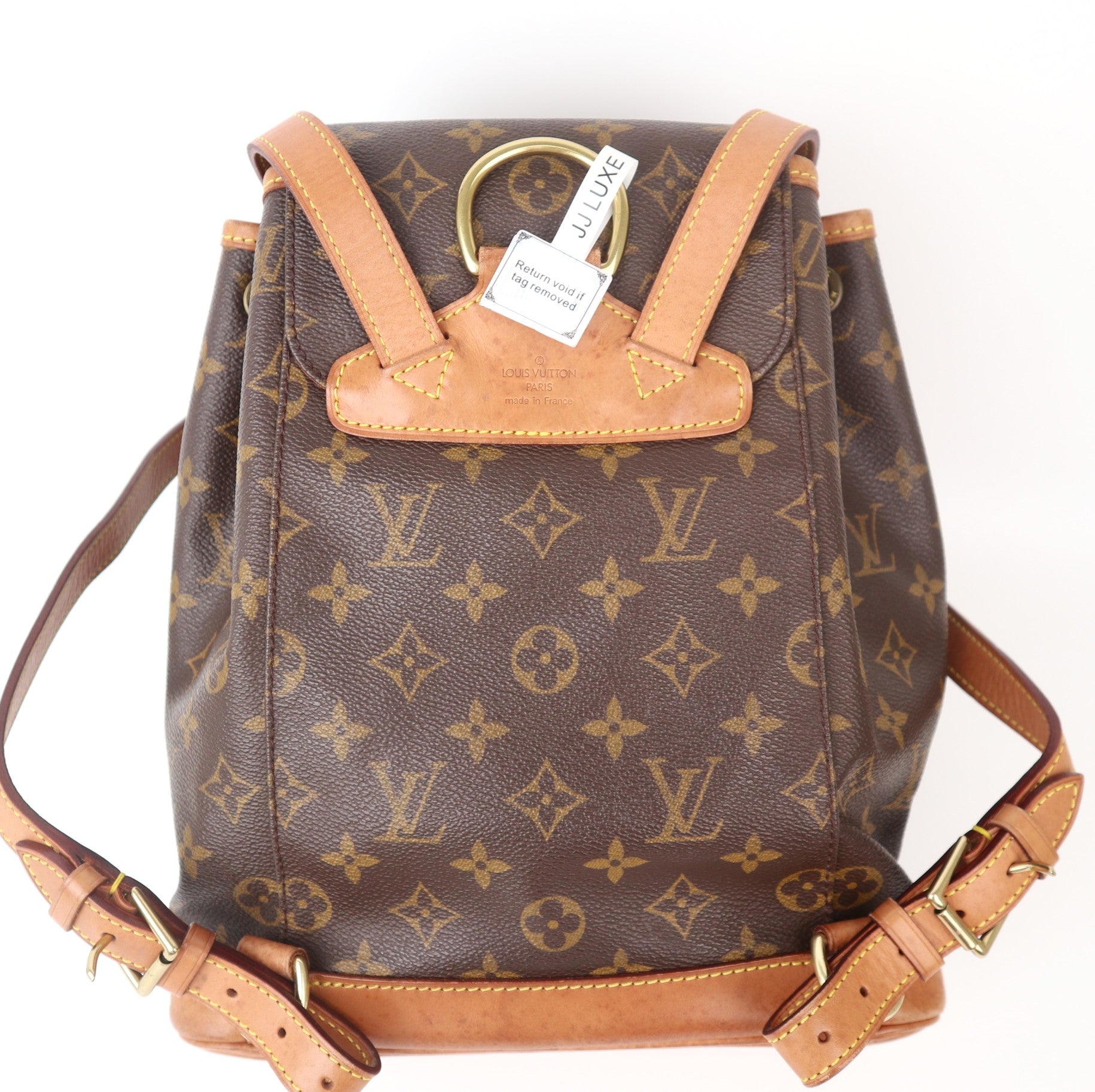 C1054 LOUIS VUITTON Vintage Monogram Montsouris MM Backpack-Pre Owned