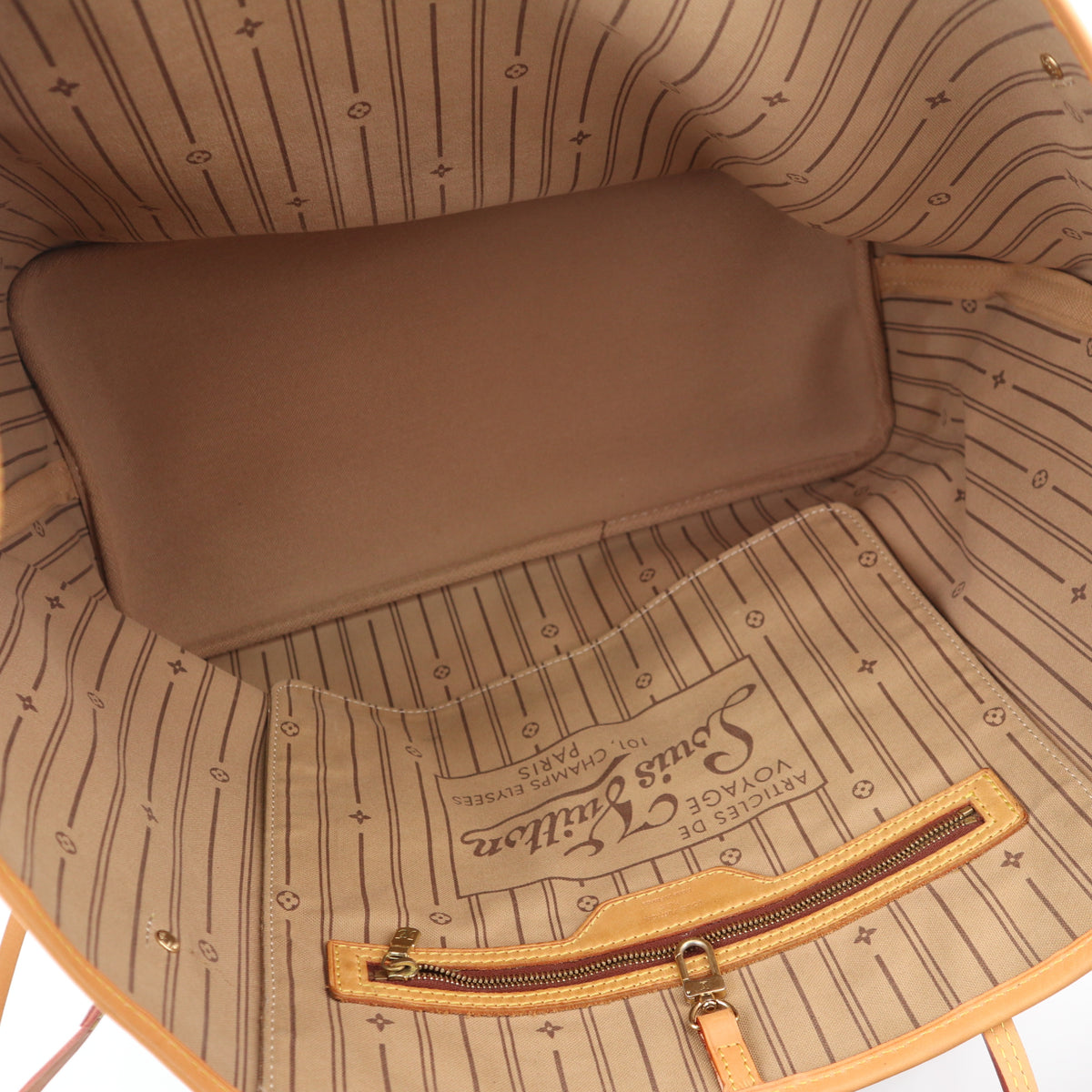C2469R Louis Vuitton Tote Bag Monogram Neverfull GM | Pre-Owned Excellent Brown Monogram Canvas