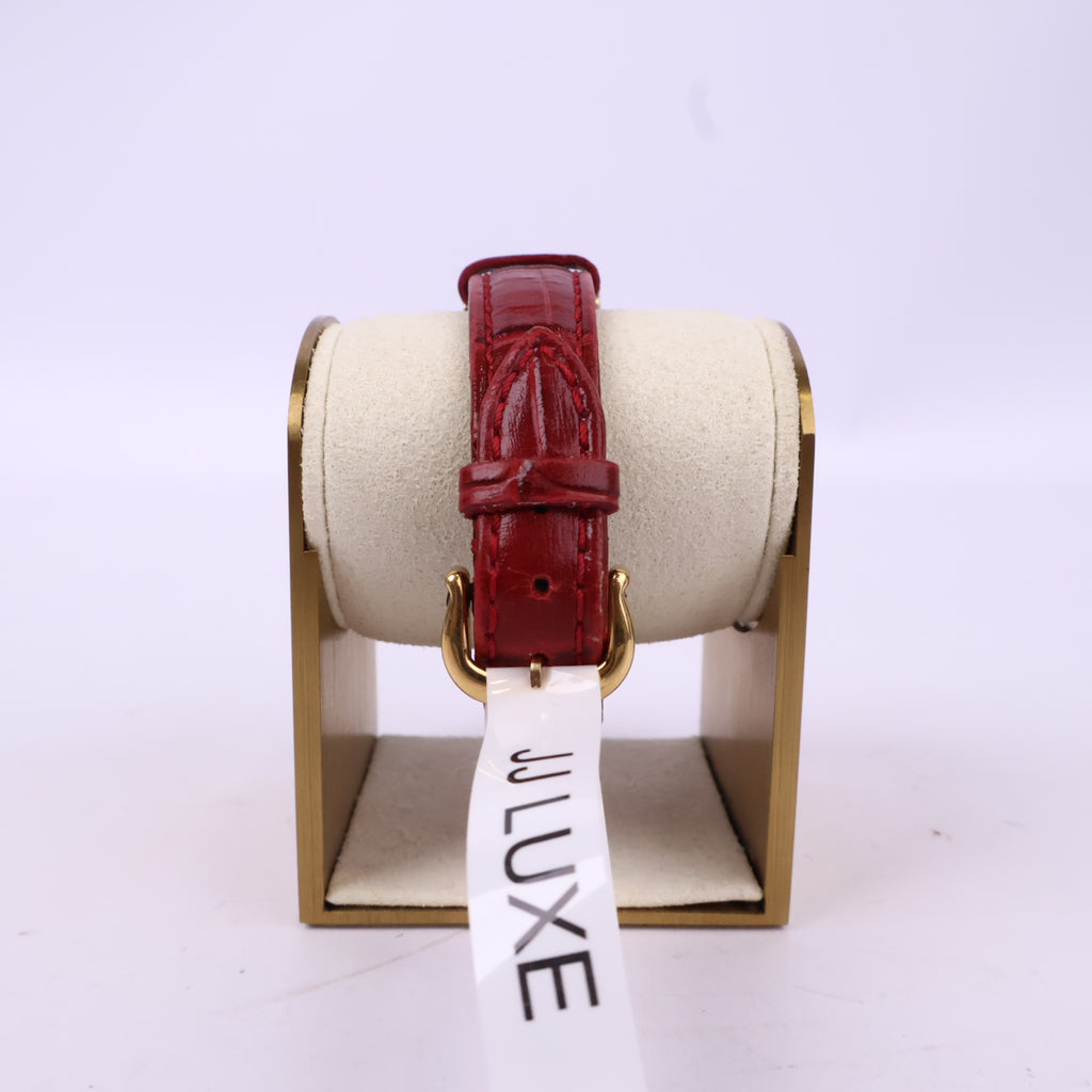 J1074 Cartier Watch Must De Cartier Vendome w/Papers | Pre-Owned Metallic Leather/Plain