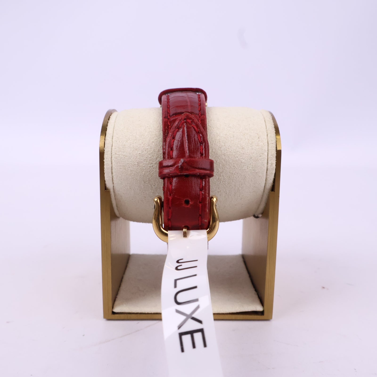 J1074 Cartier Watch Must De Cartier Vendome w/Papers | Pre-Owned Metallic Leather/Plain