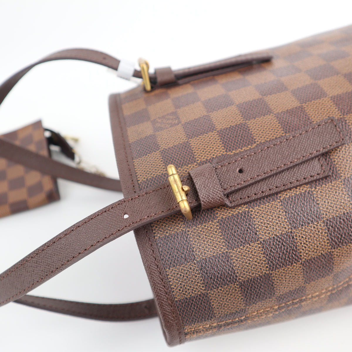 C2472R Louis Vuitton Bucket Bag Damier Ebene Marais Bucket | Pre-Owned Very Good Brown Damier Ebene Canvas