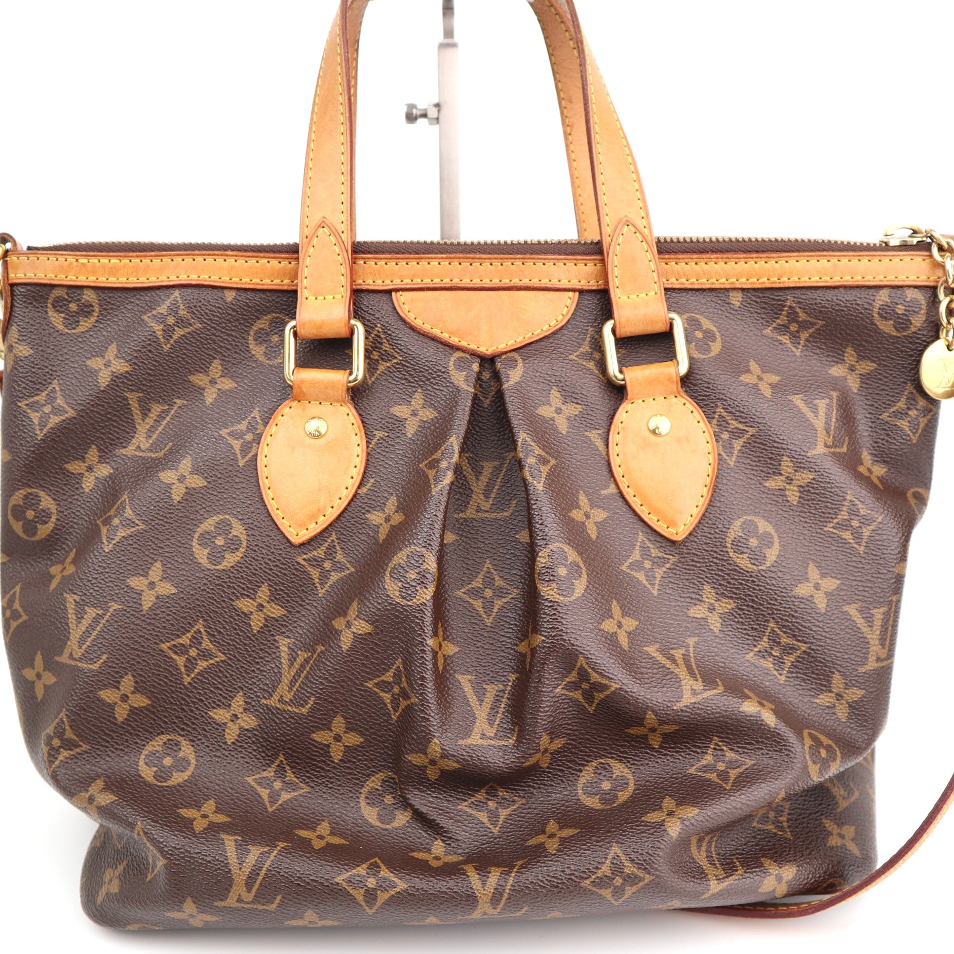 Louis Vuitton Monogram Canvas Palermo PM Shoulder Bag C1607R | Pre-Owned Very Good Brown Monogram Canvas