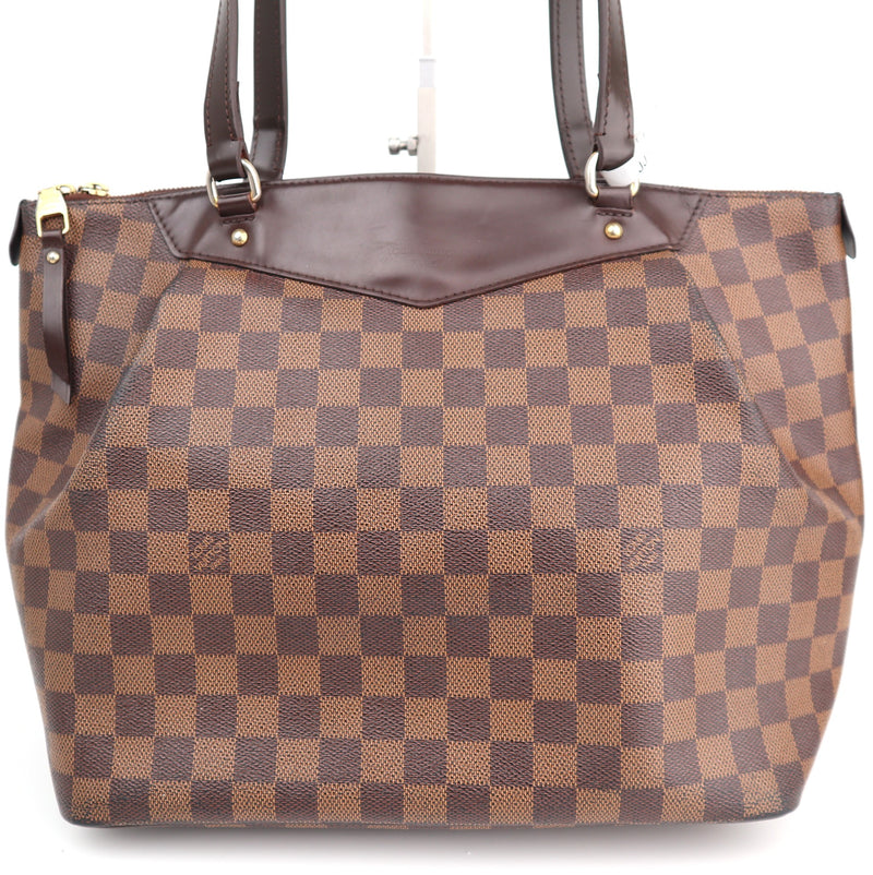Louis Vuitton Damier Ebène Westminster GM Shoulder Bag C1610R | Pre-Owned Excellent Brown Damier Canvas