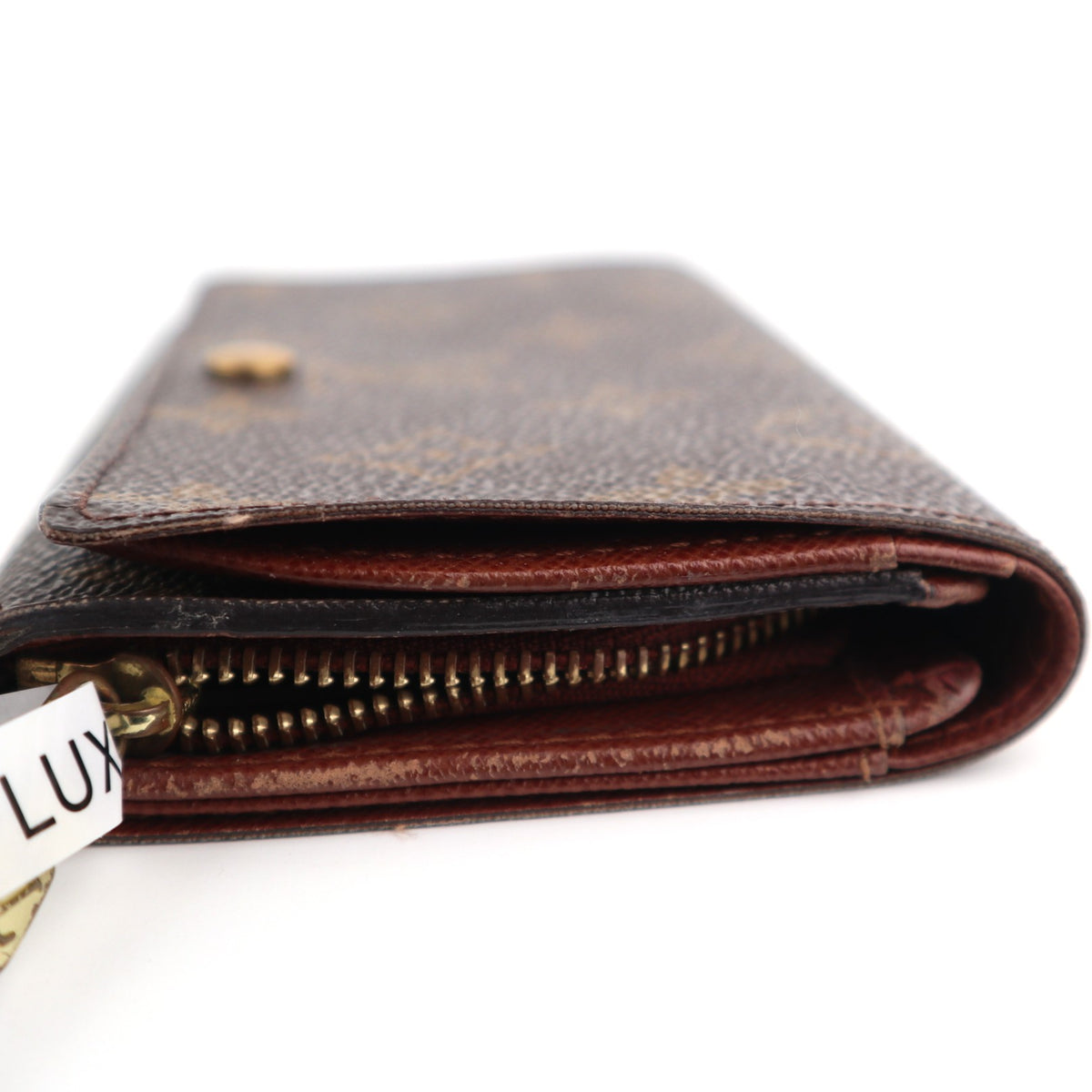 C2474 Louis Vuitton Wallet Vintage Monogram Wallet | Pre-Owned Very Good Brown Monogram Canvas