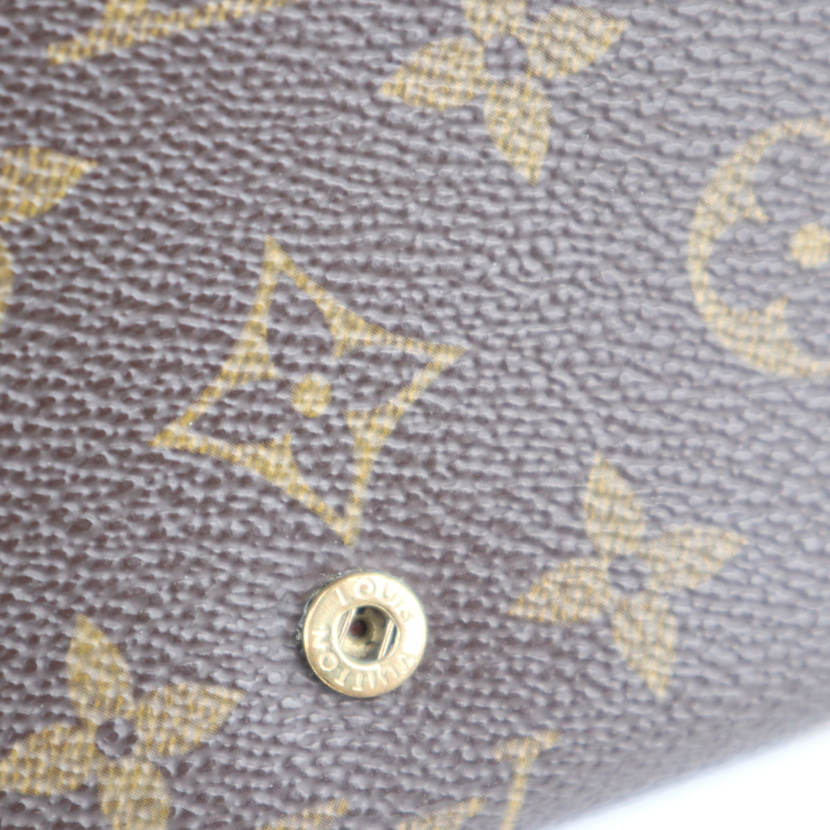 C2474 Louis Vuitton Wallet Vintage Monogram Wallet | Pre-Owned Very Good Brown Monogram Canvas