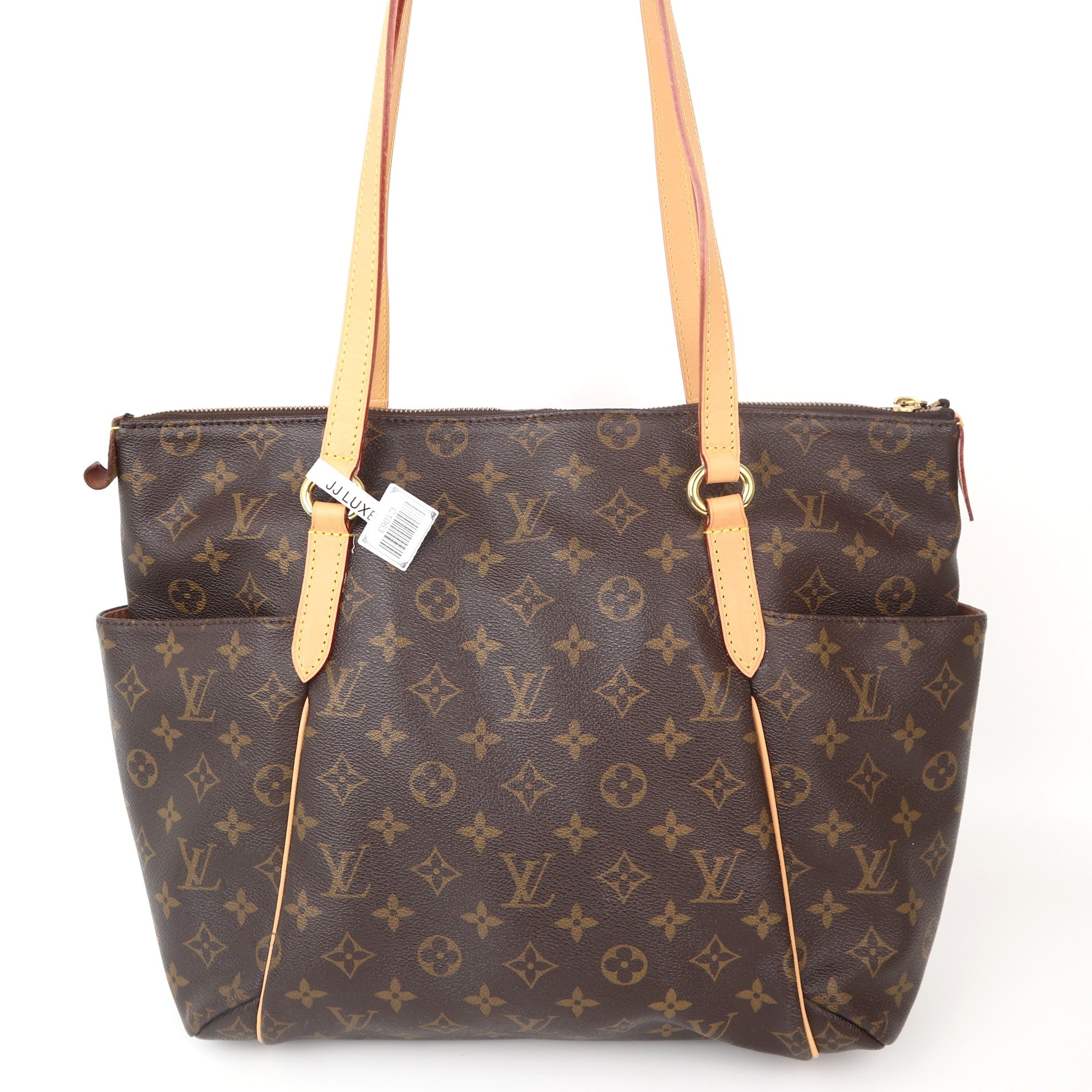 C1063 Louis Vuitton Monogram Canvas Totally MM Shouler Bag-Pre Owned