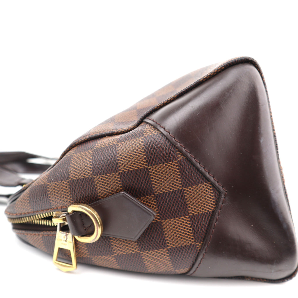 Louis Vuitton Damier Ebene Kensington Bowling Shoulder Bag C1612 | Pre-Owned Excellent Brown Damier Ebene Canvas