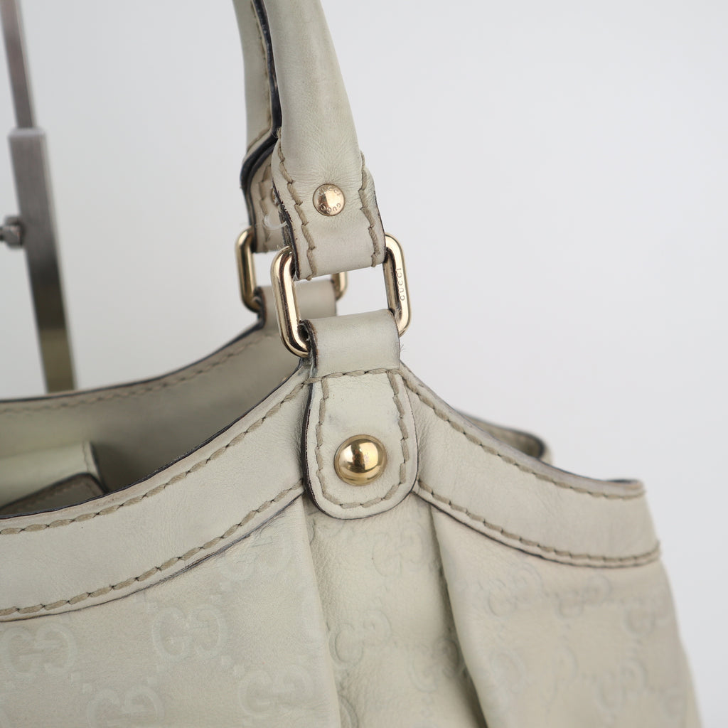 C2477 Gucci Shoulder Bag Medium Guccissima Sukey Tote | Pre-Owned Excellent Guccissima Leather