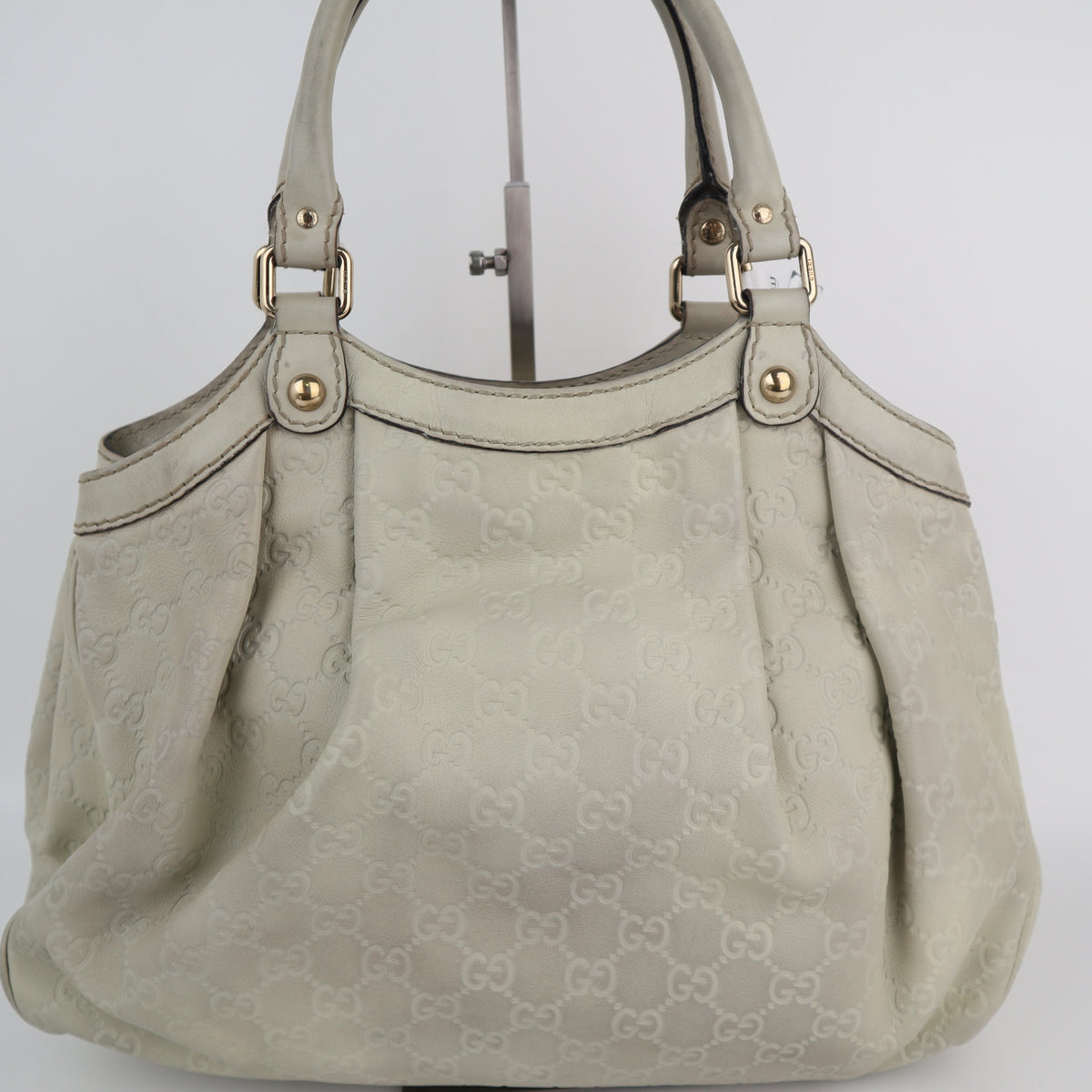 C2477 Gucci Shoulder Bag Medium Guccissima Sukey Tote | Pre-Owned Excellent Guccissima Leather