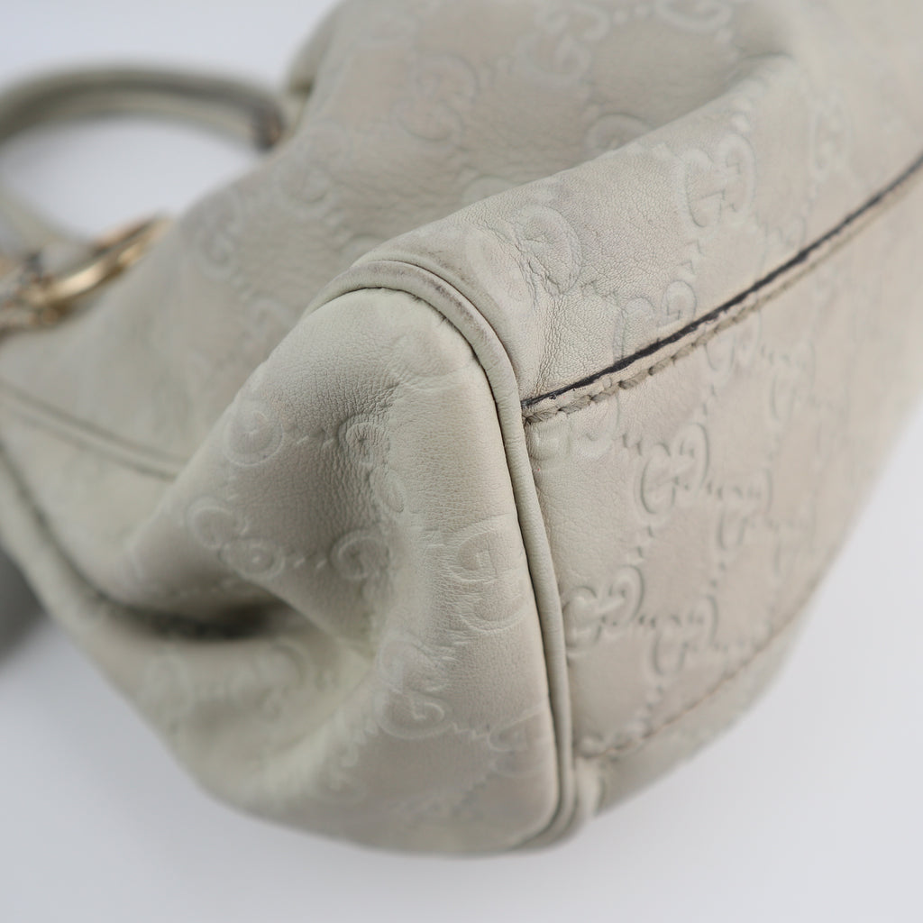 C2477 Gucci Shoulder Bag Medium Guccissima Sukey Tote | Pre-Owned Excellent Guccissima Leather
