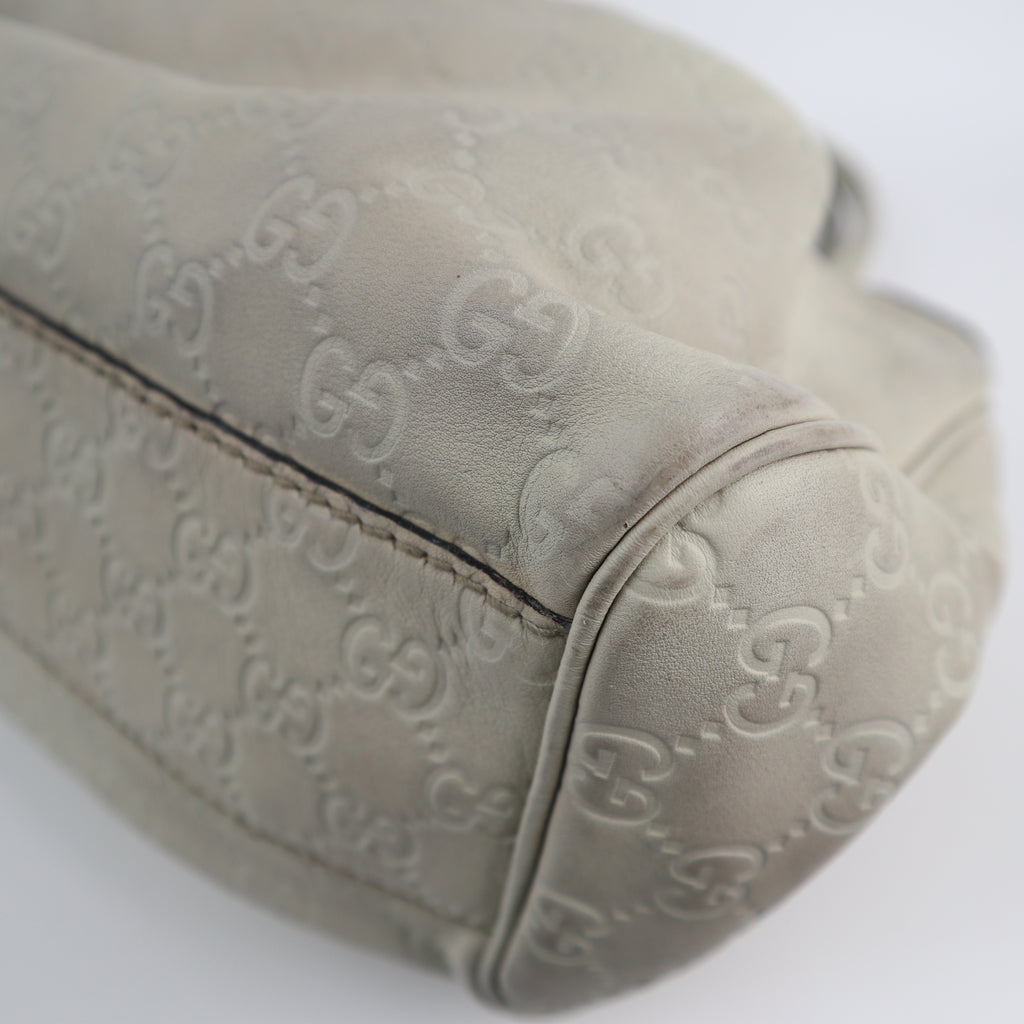 C2477 Gucci Shoulder Bag Medium Guccissima Sukey Tote | Pre-Owned Excellent Guccissima Leather