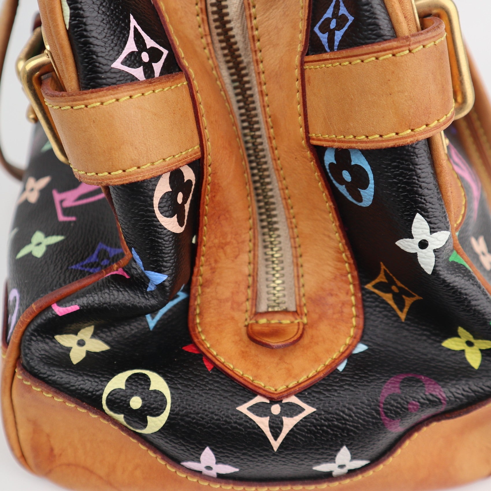 Louis Vuitton Multicolor Claudia Black Shoulder Bag C1609 | Pre-Owned Very Good Black