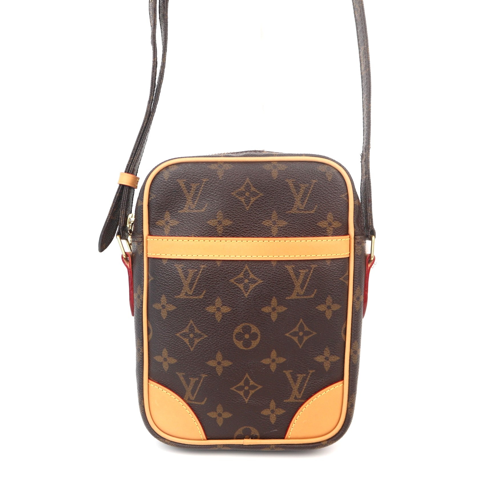C1062 Louis Vuitton Monogram Danube crossbody bag-Pre Owned