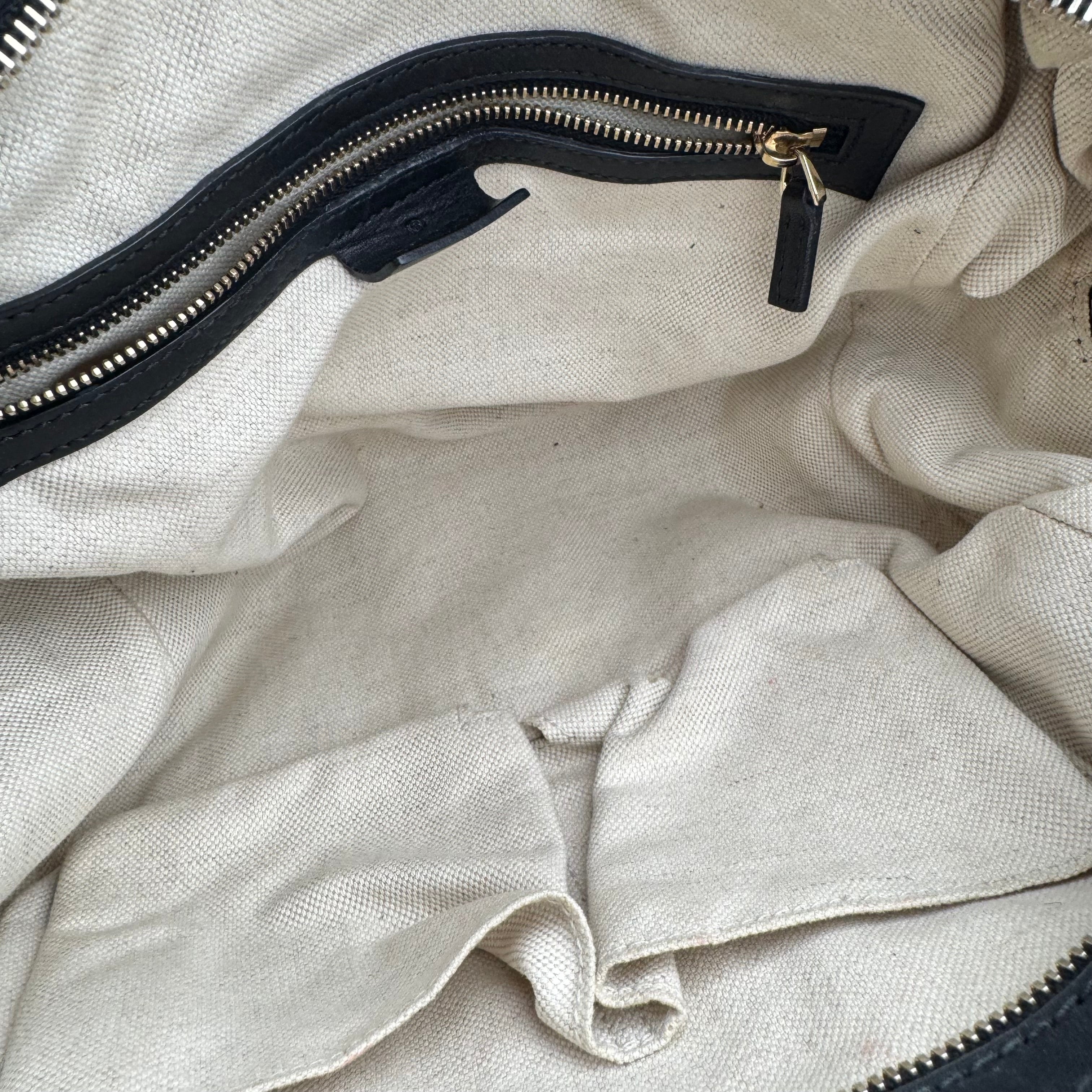 J1461 Gucci Mayfair Medium GG Canvas Shoulder Bag- Pre Owned
