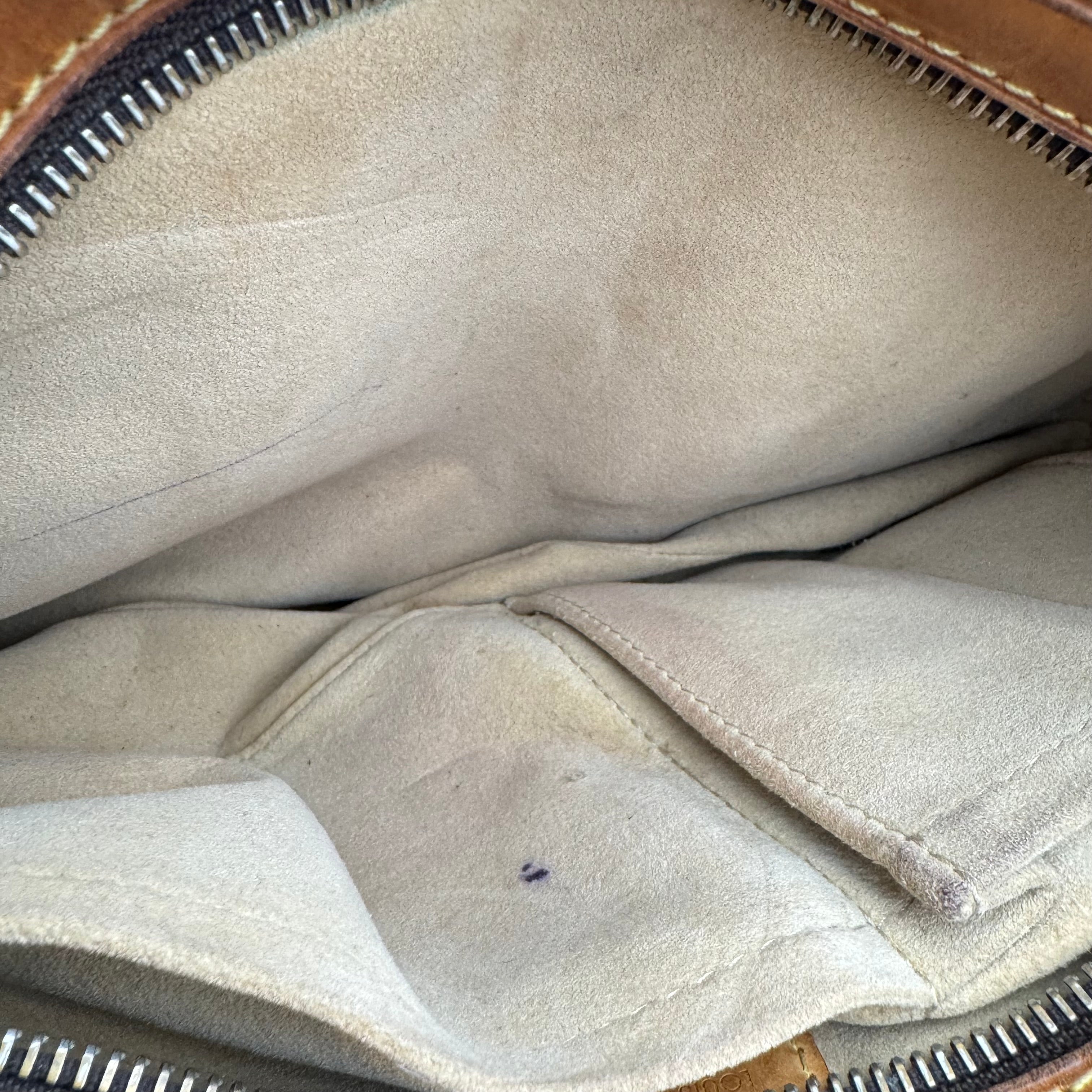 J1459 Louis Vuitton Monogram Canvas Hudson GM Bag- Pre Owned
