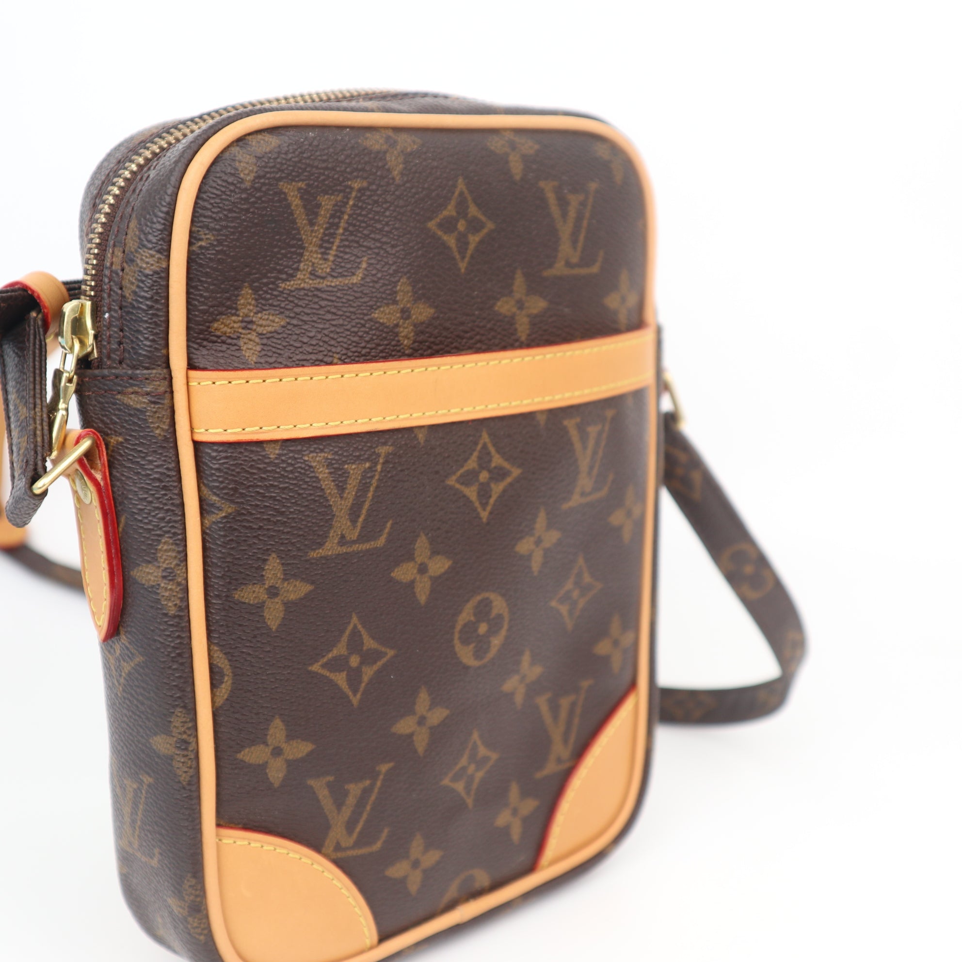 C1062 Louis Vuitton Monogram Danube crossbody bag-Pre Owned