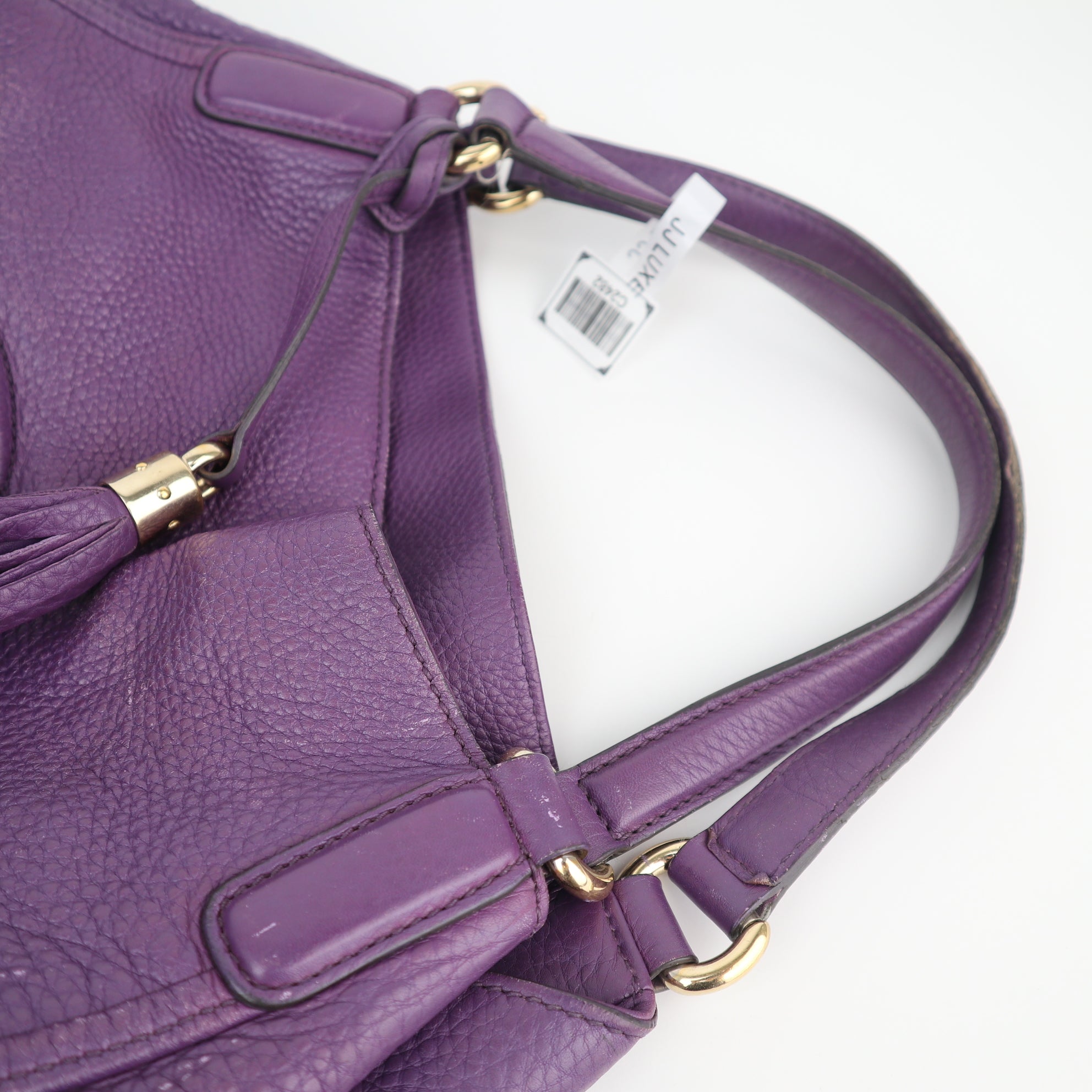 C2482 Gucci Tote Bag Soho Medium Shoulder Tote Bag | Pre-Owned Very Good Leather