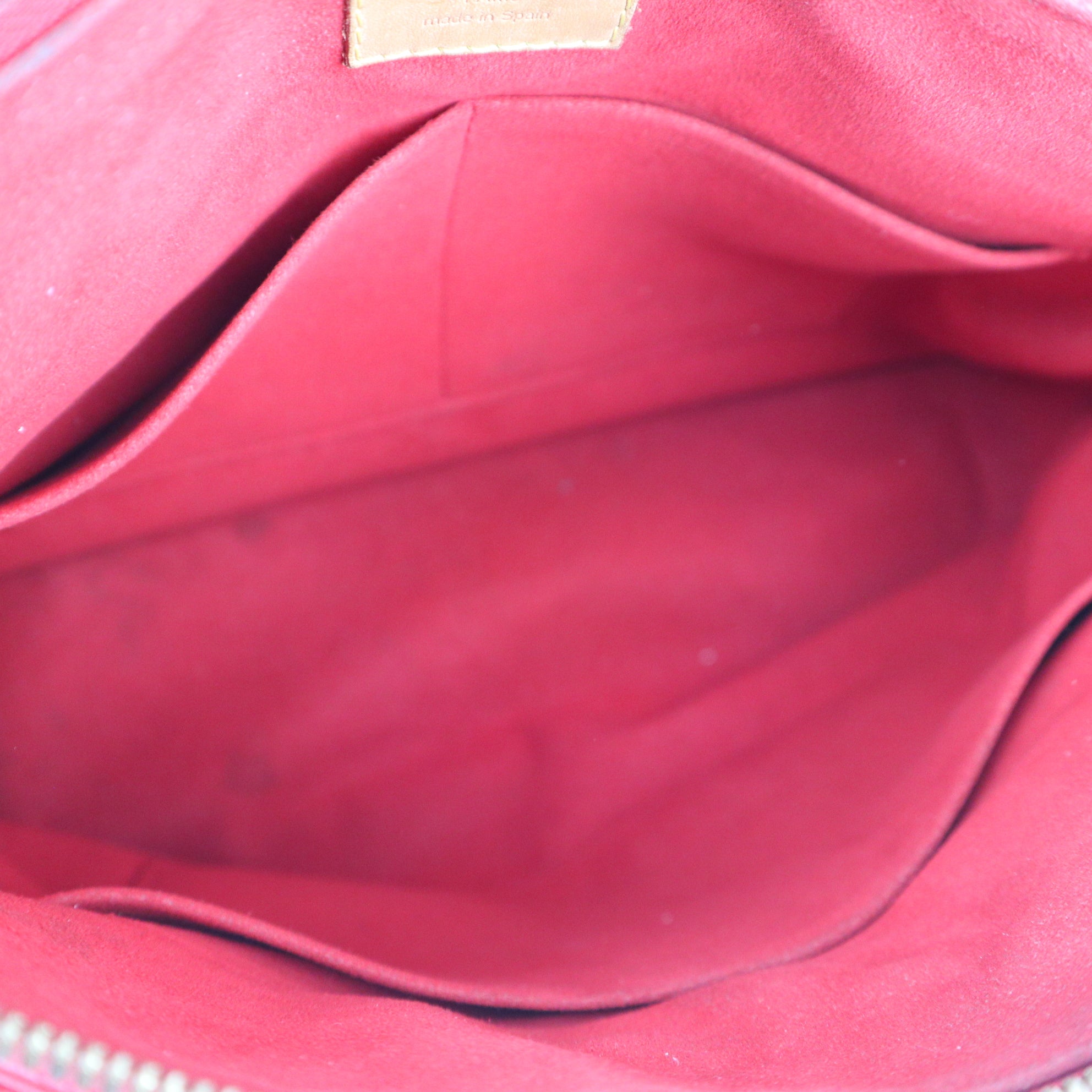 Louis Vuitton Monogram Canvas Red Pallas Bag Shoulder Bag C1615 | Pre-Owned Very Good Red Monogram Canvas