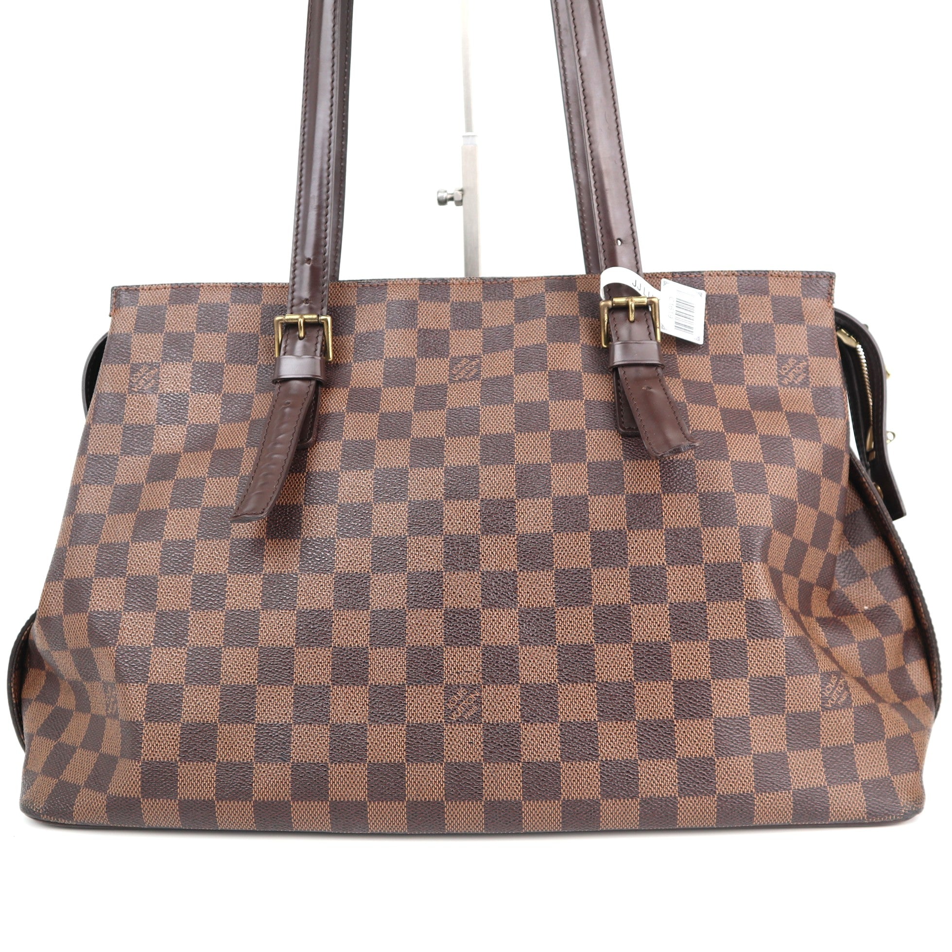 Louis Vuitton Damier Ebène Chelsea Shoulder Bag C1619 | Pre-Owned Very Good Brown Damier Ebene Canvas