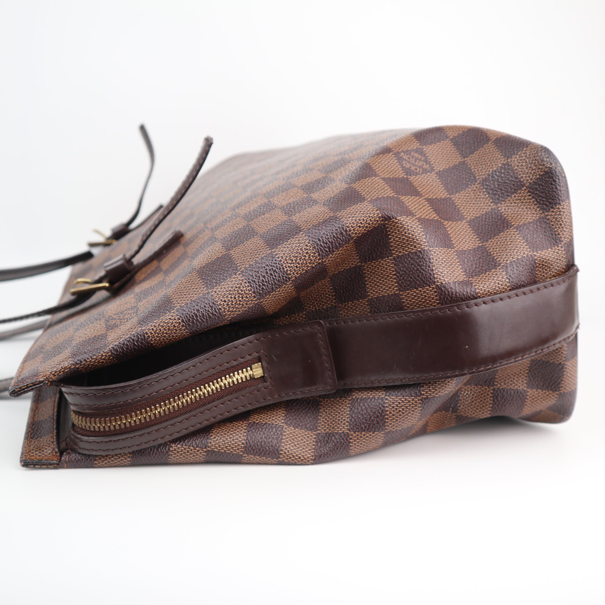 Louis Vuitton Damier Ebène Chelsea Shoulder Bag C1619 | Pre-Owned Very Good Brown Damier Ebene Canvas