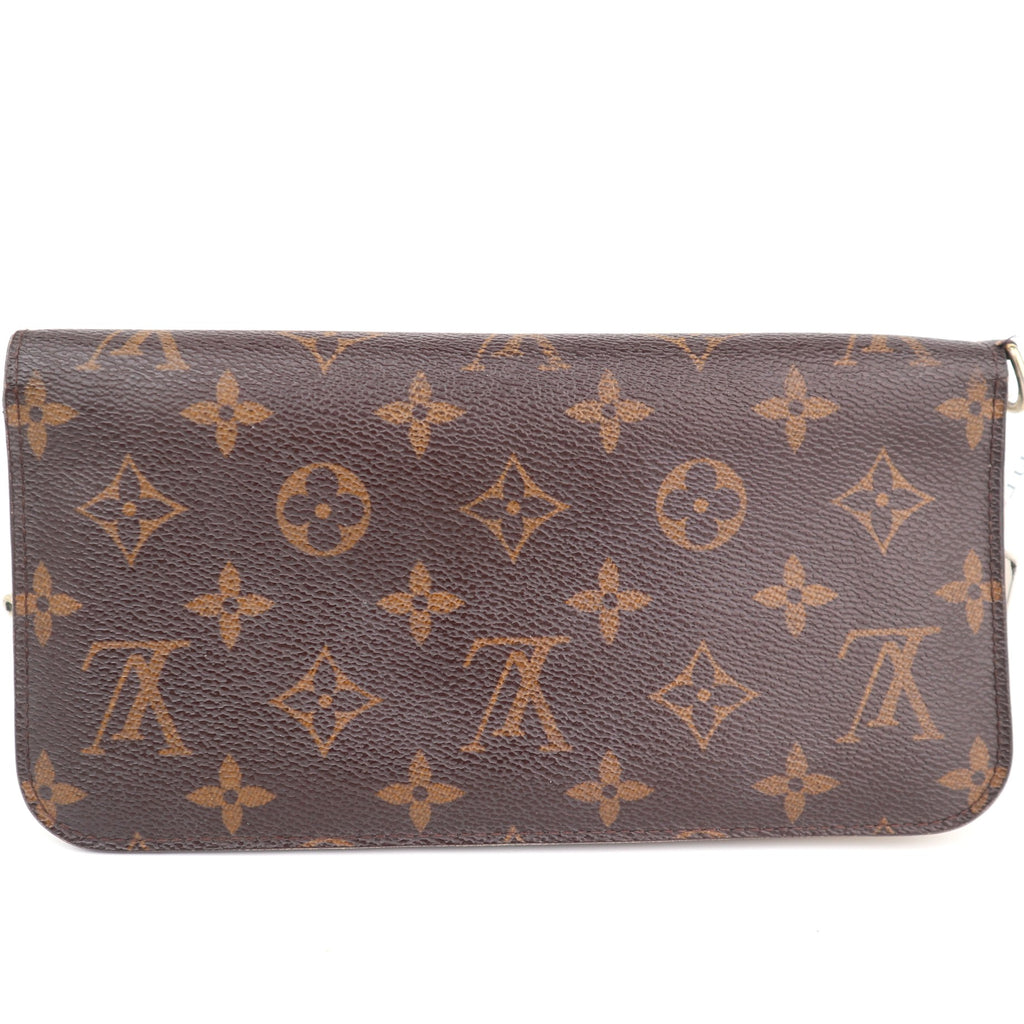 C2487 Louis Vuitton Wallet Insolite Wallet Monogram Canvas | Pre-Owned Very Good Brown Canvas Monogram