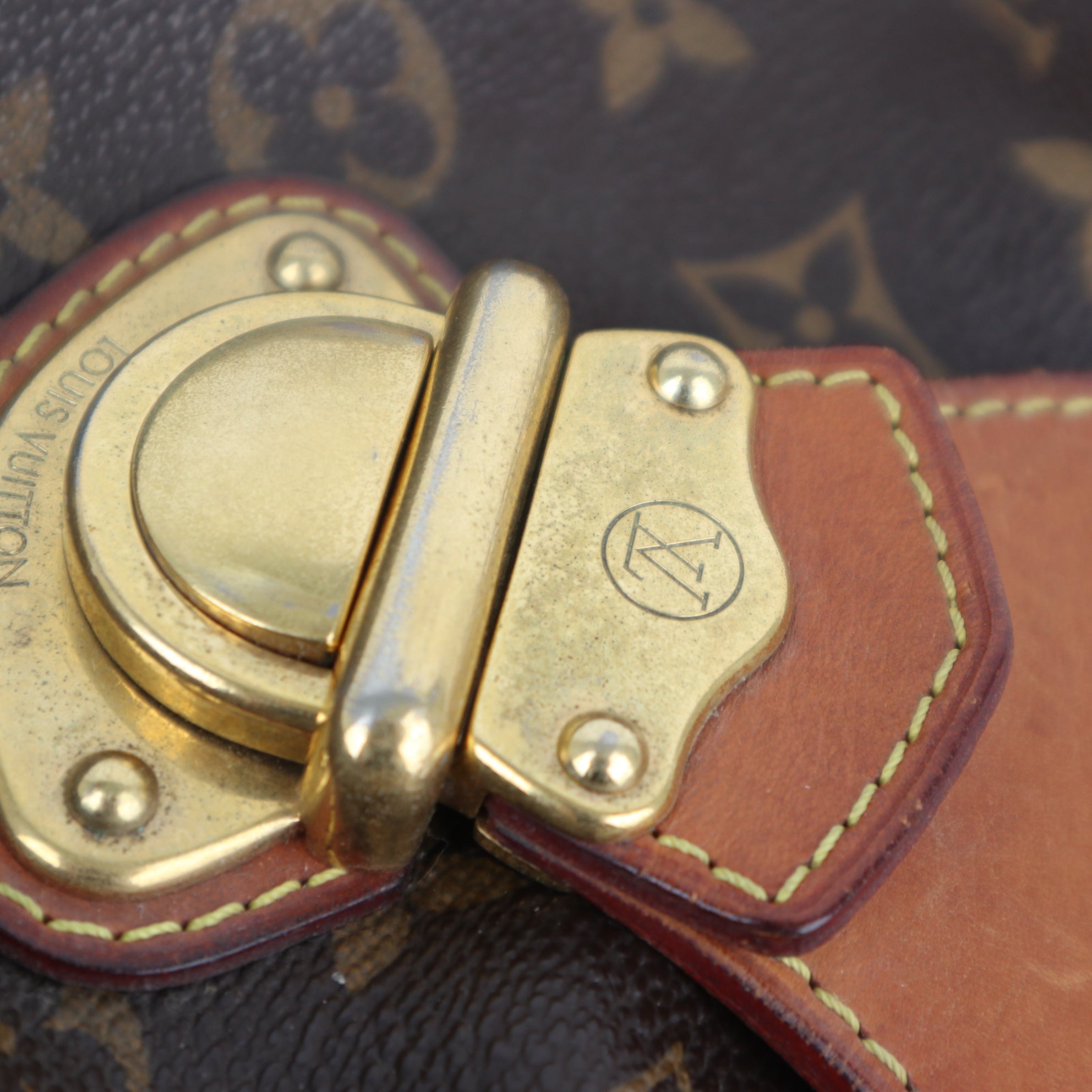 Louis Vuitton Monogram Canvas Stresa PM Shoulder Bag C1622 | Pre-Owned Very Good Brown Monogram Canvas