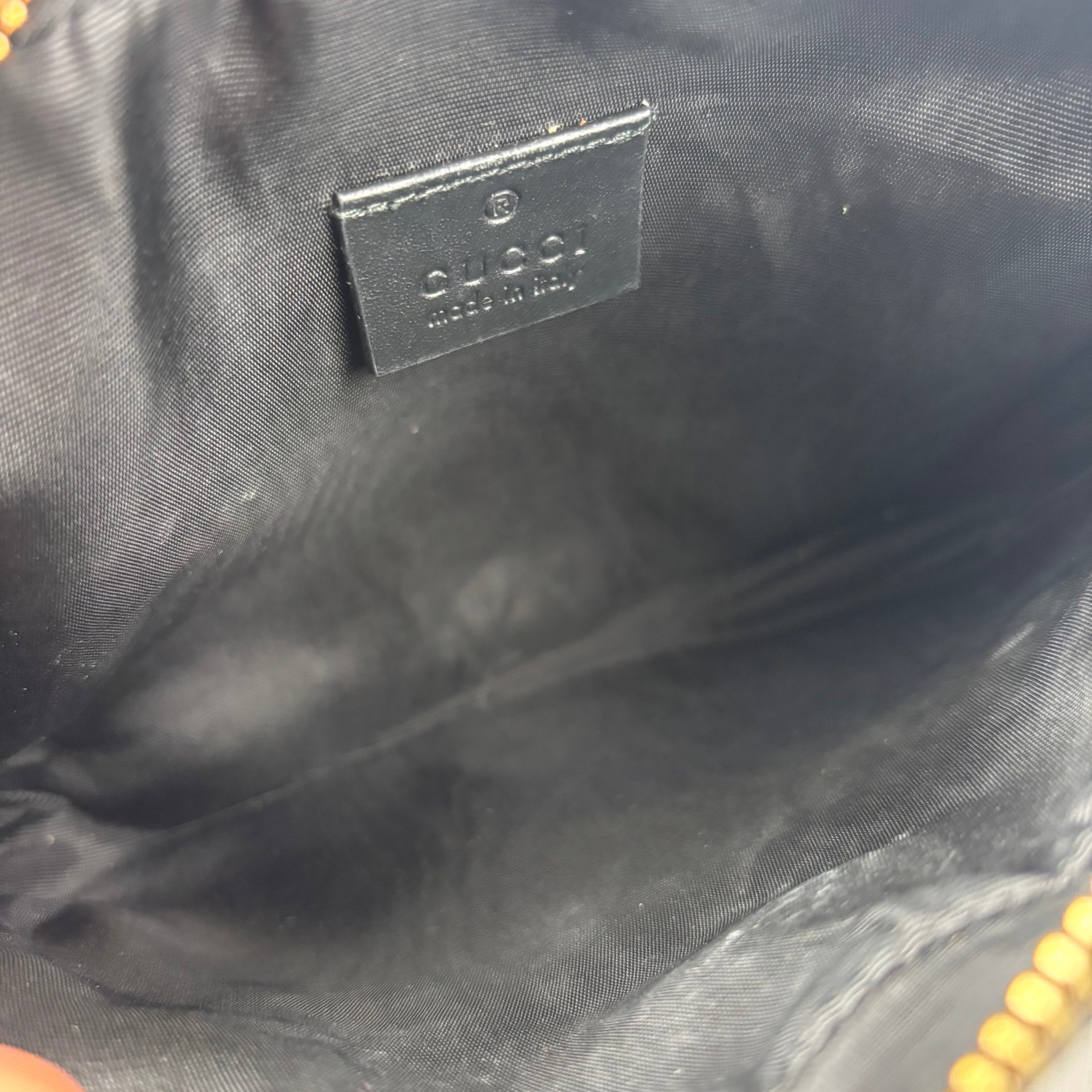 J1232-Brown Gucci Mini Ophidia Crossbody Bag- Pre Owned