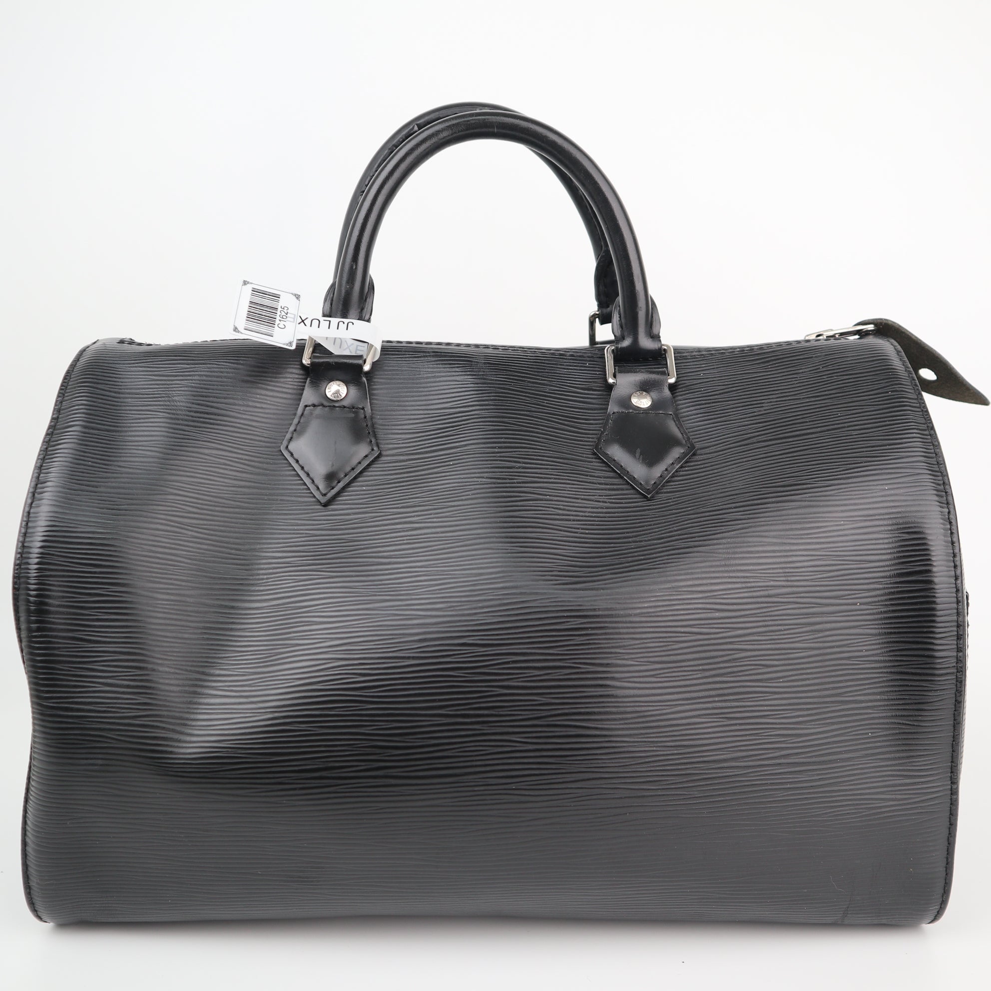 Louis Vuitton Epi Speedy 35 Black Top Handle Bag C1625 | Pre-Owned Excellent Black Leather