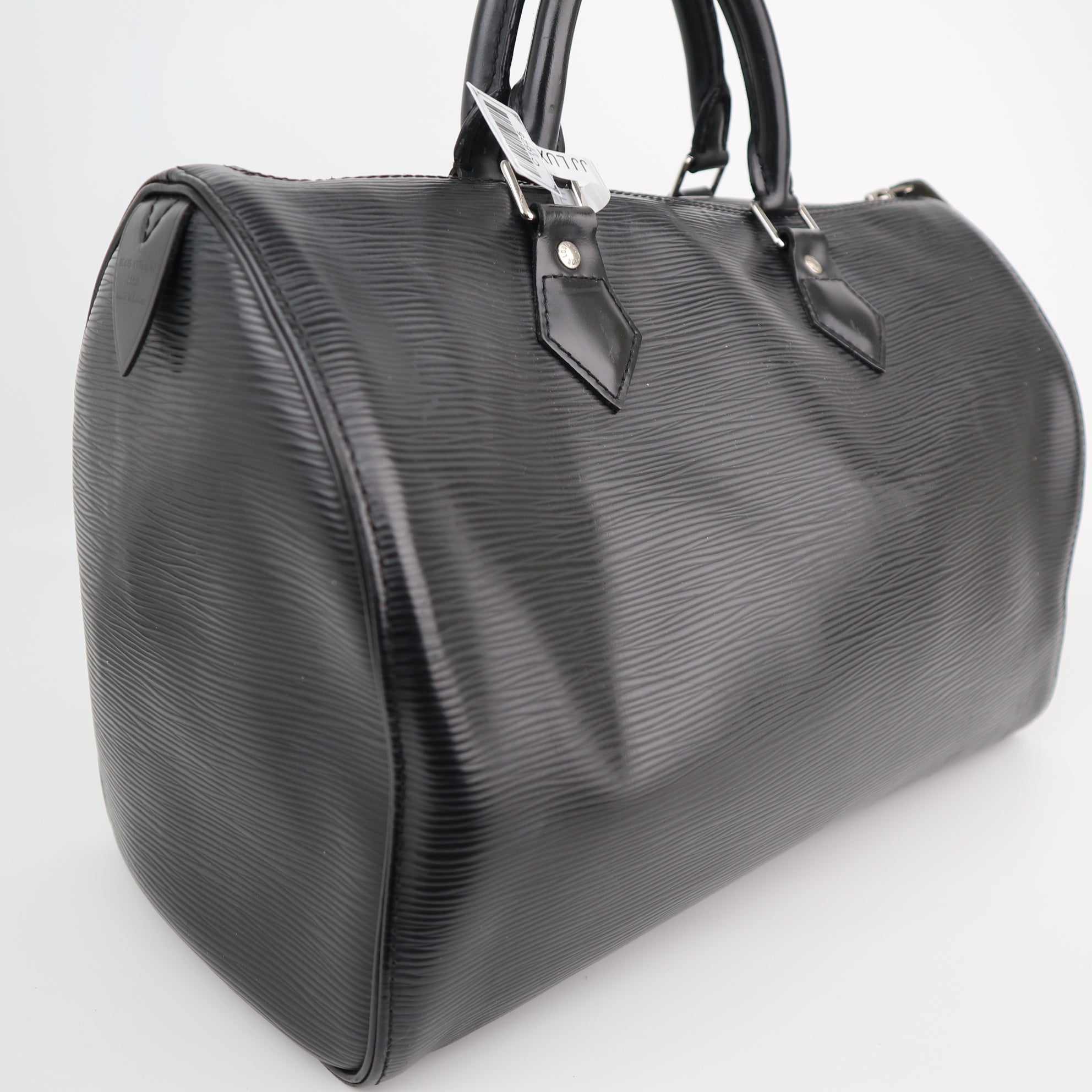 Louis Vuitton Epi Speedy 35 Black Top Handle Bag C1625 | Pre-Owned Excellent Black Leather