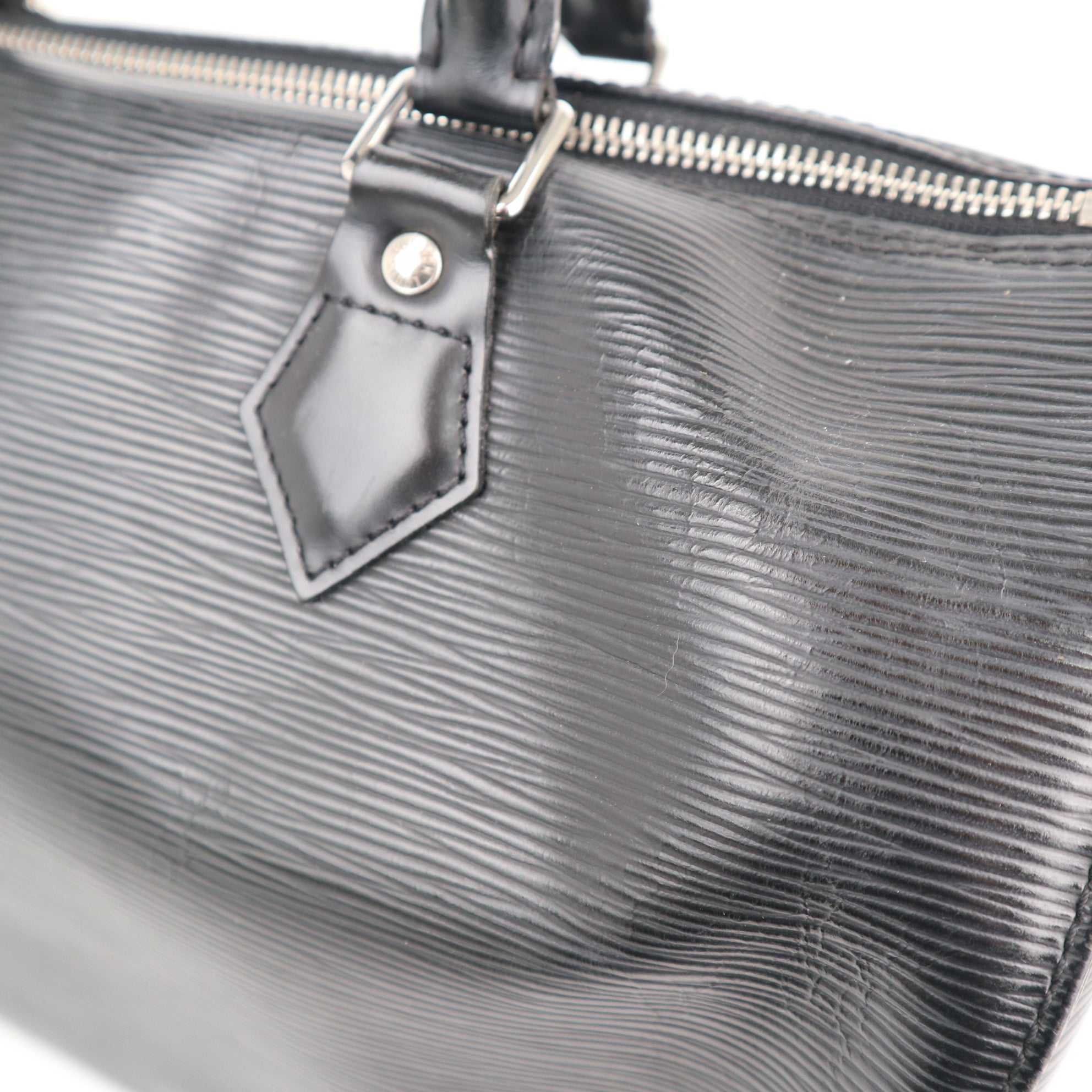 Louis Vuitton Epi Speedy 35 Black Top Handle Bag C1625 | Pre-Owned Excellent Black Leather