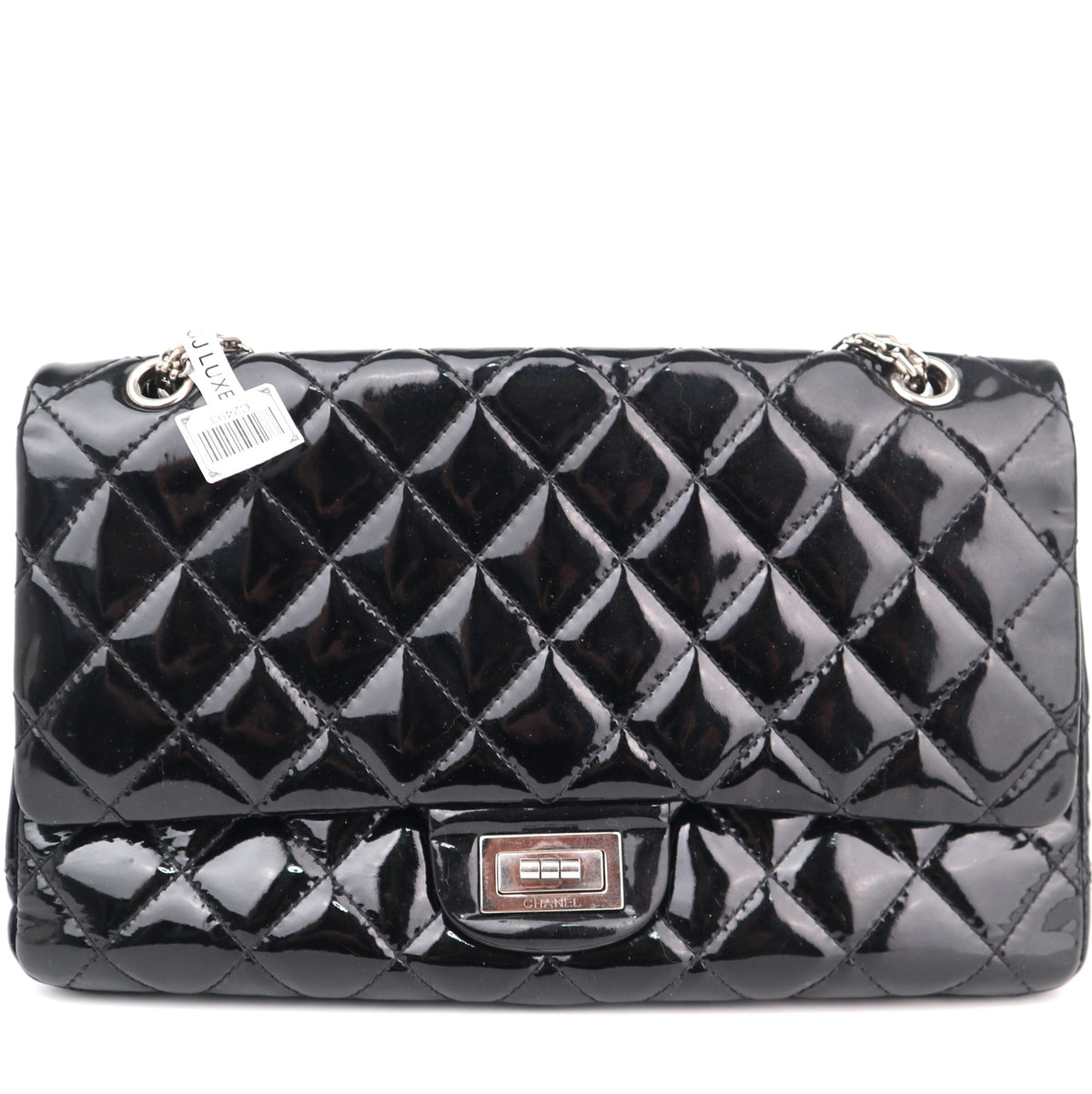 C2493 Chanel Shoulder Bag 2.55 Reissue Patent Leather Jumbo | Pre-Owned Very Good Patent leather Quilted