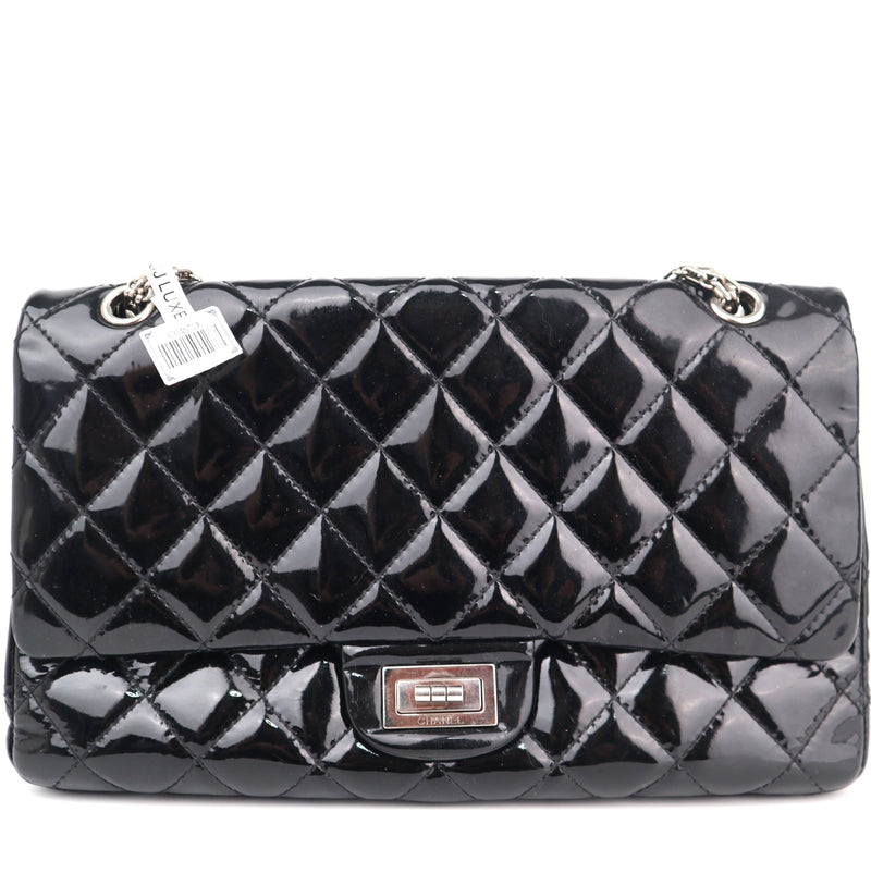 C2493 Chanel Shoulder Bag 2.55 Reissue Patent Leather Jumbo | Pre-Owned Very Good Patent leather Quilted