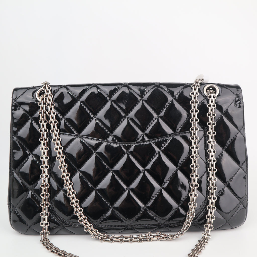 C2493 Chanel Shoulder Bag 2.55 Reissue Patent Leather Jumbo | Pre-Owned Very Good Patent leather Quilted