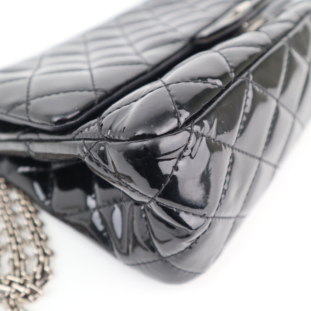 C2493 Chanel Shoulder Bag 2.55 Reissue Patent Leather Jumbo | Pre-Owned Very Good Patent leather Quilted