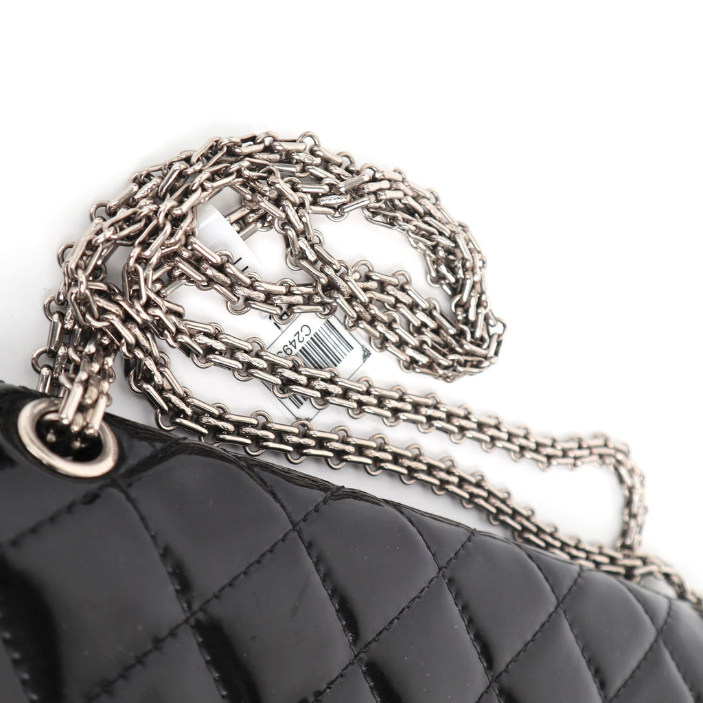 C2493 Chanel Shoulder Bag 2.55 Reissue Patent Leather Jumbo | Pre-Owned Very Good Patent leather Quilted
