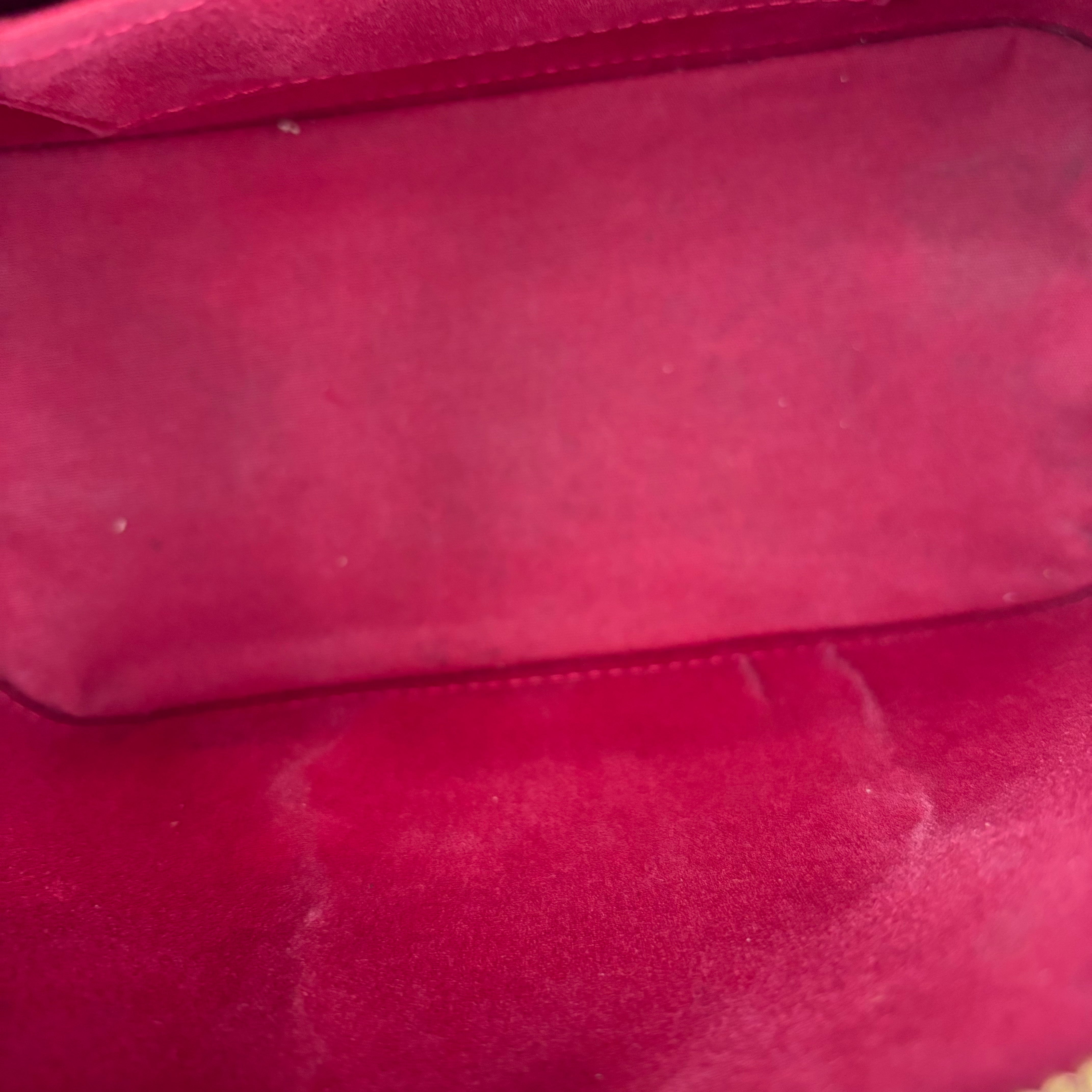 J1234-Vintage Louis Vuitton Vernis Alma BB Handbag- Pre Owned