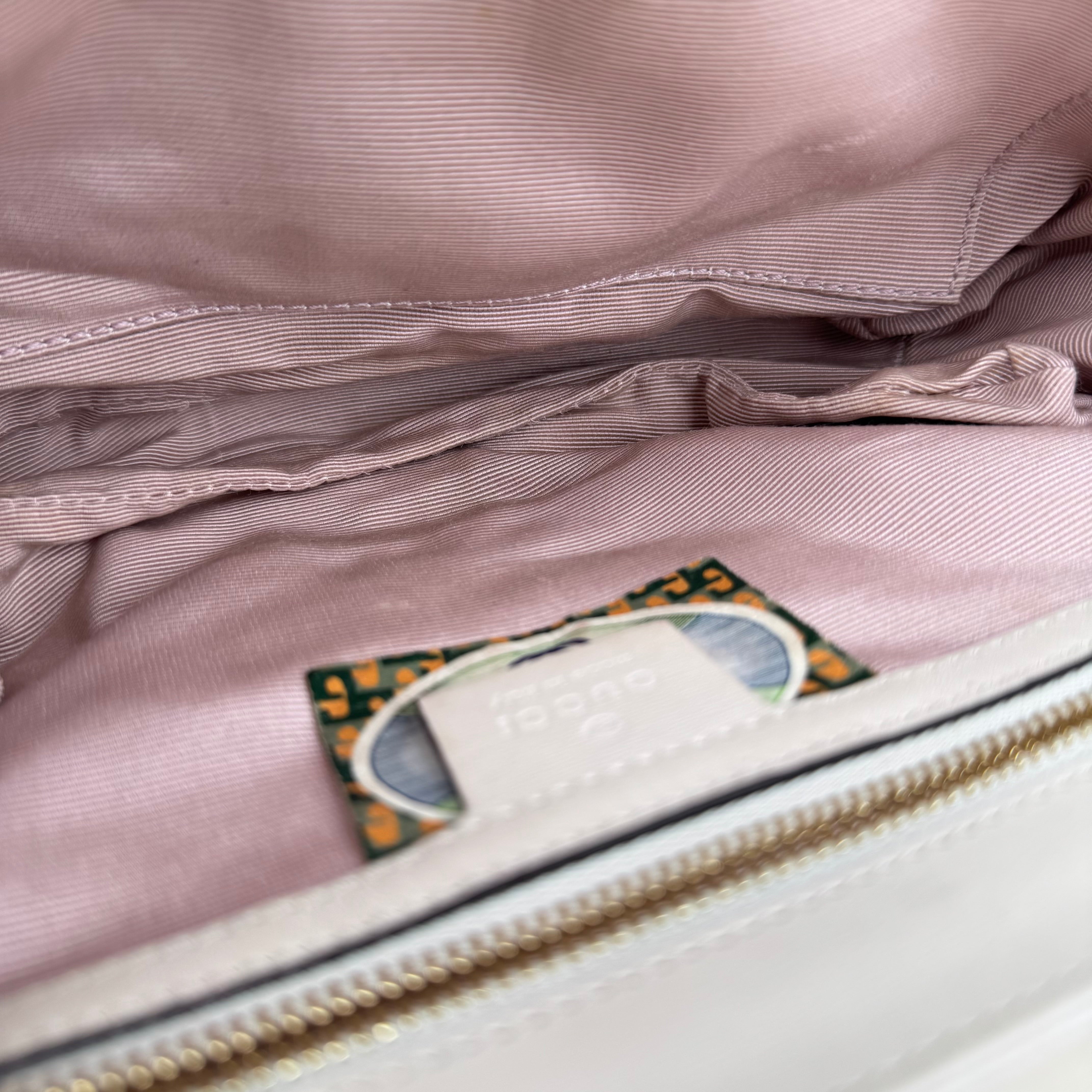 J1420 Gucci Leather Rajah Shoulder Bag- Pre Owned